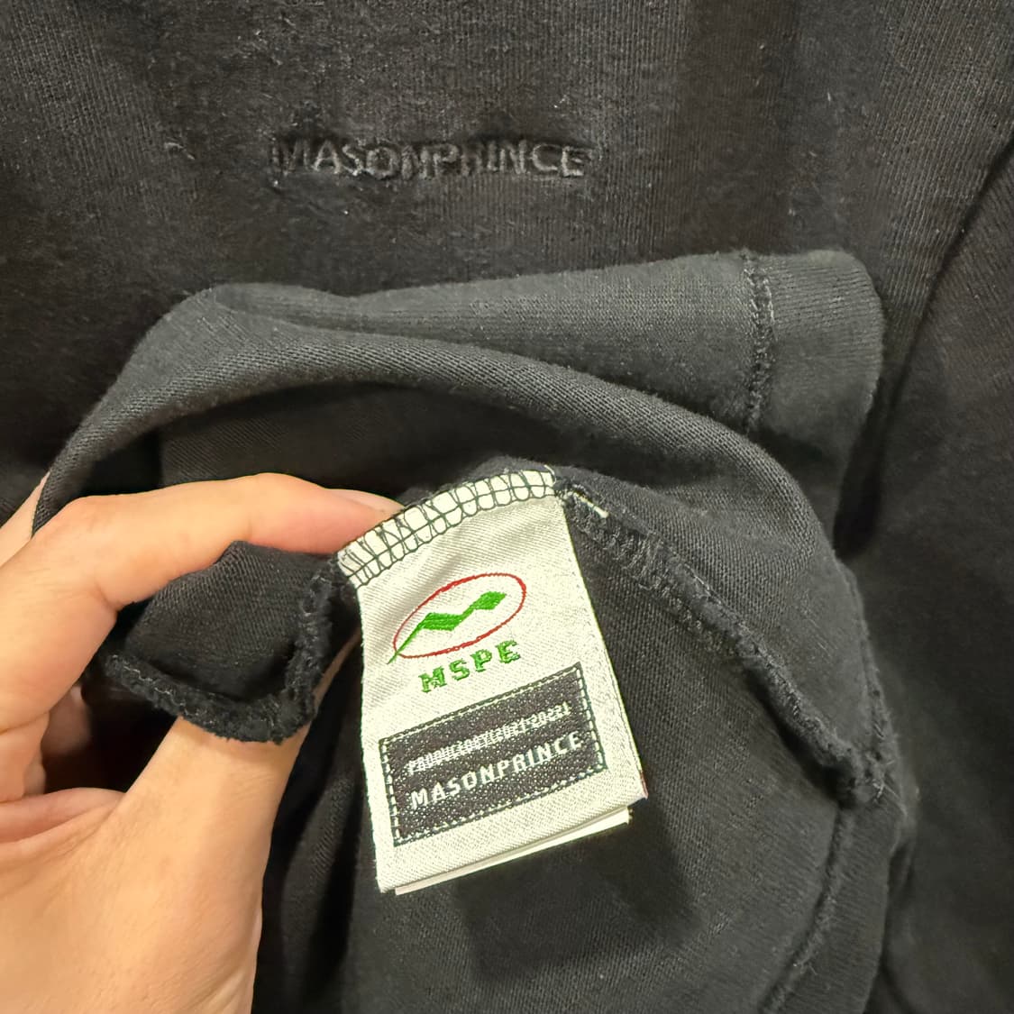 0 메종프린스 오버핏 롱 슬리브 긴팔 티셔츠 상품이미지4