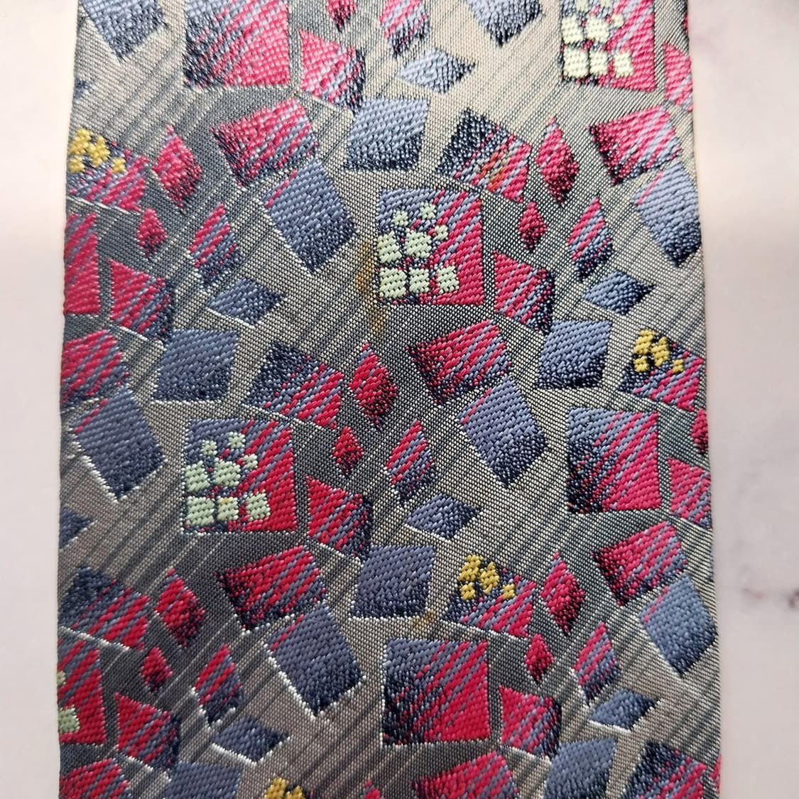 크리스찬 디올 넥타이 그레이 자카드 패턴 8.4cm A등급 K2146
 상품이미지10