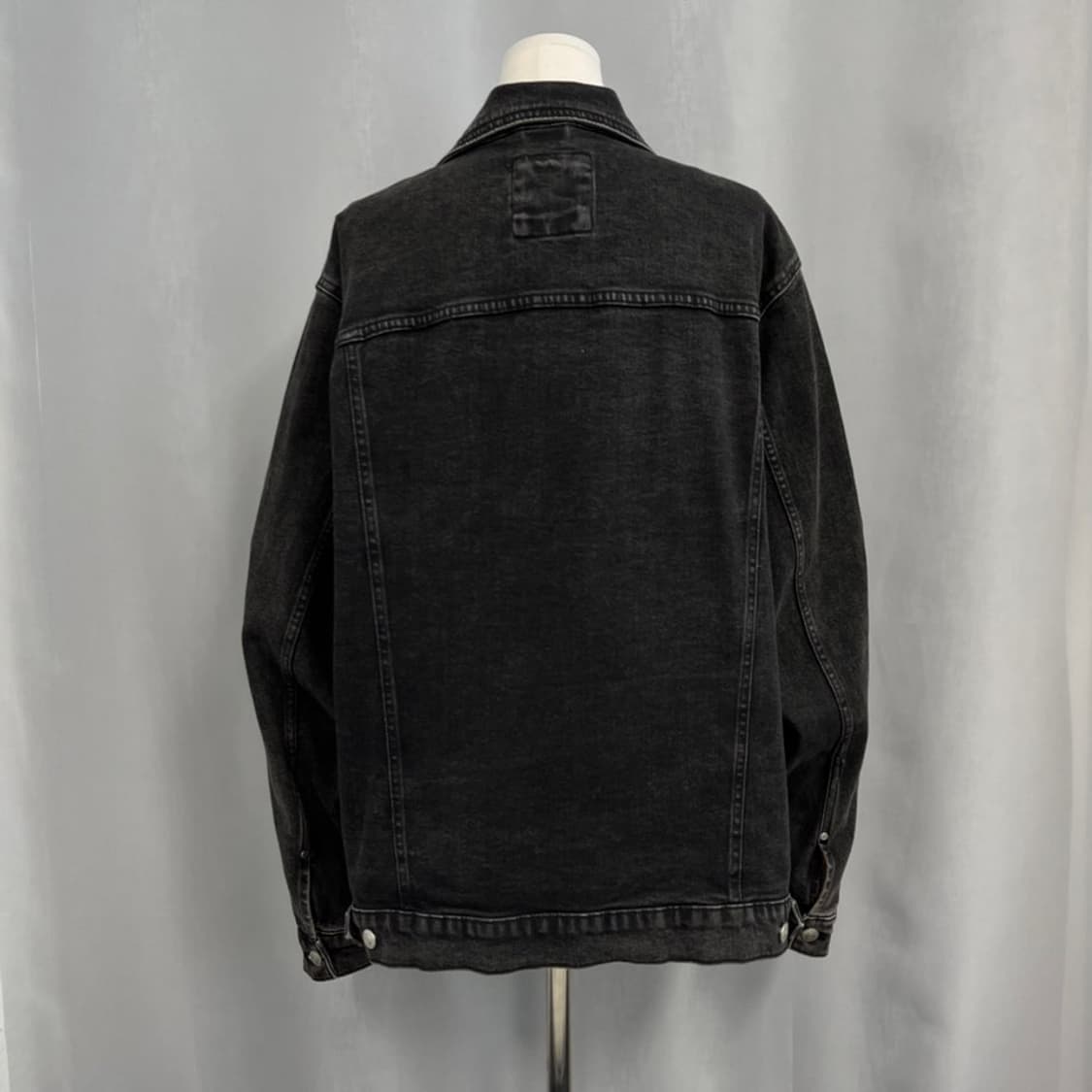 자라 흑청 데님 트러커 자켓/#3637 상품이미지3