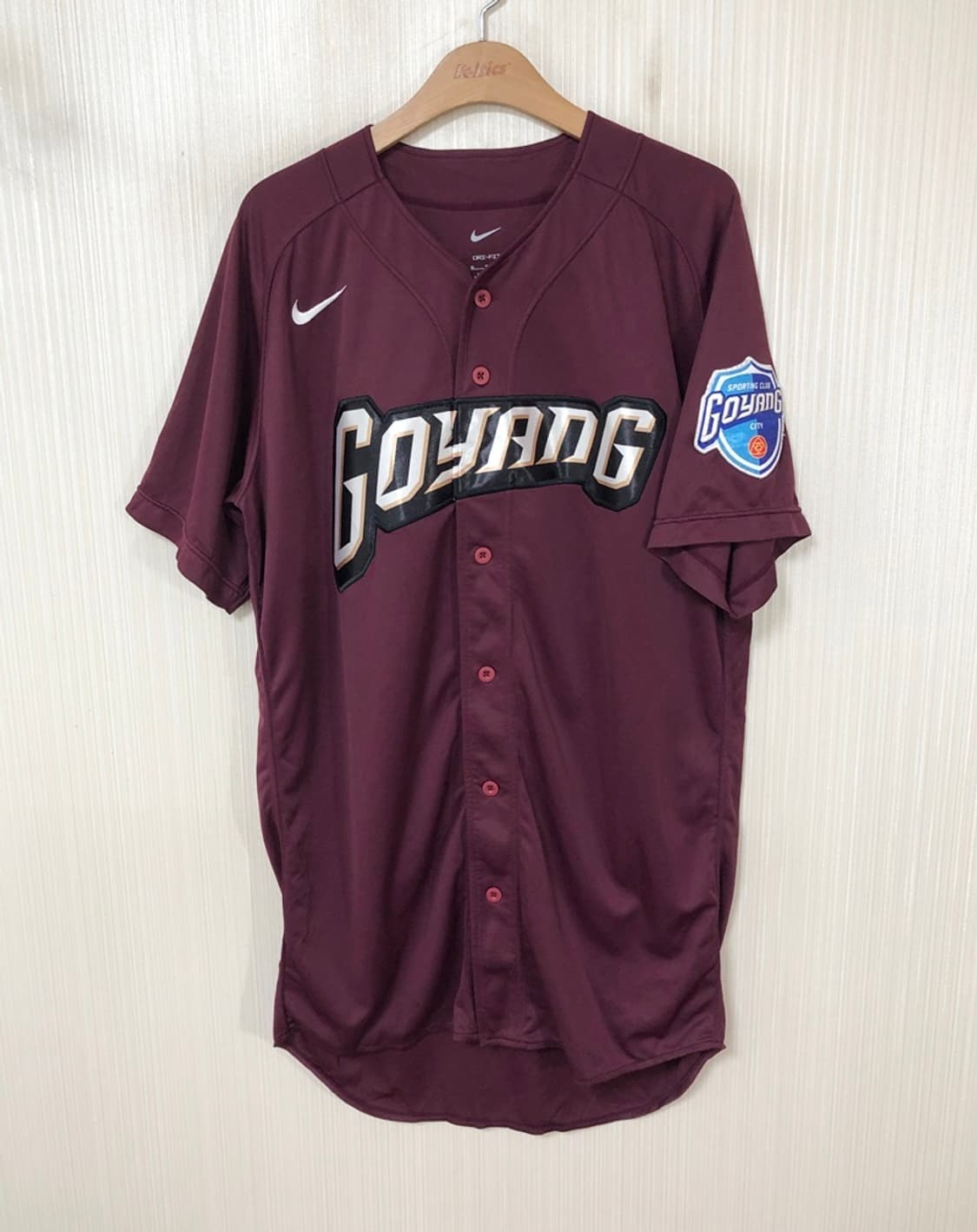 나이키 고양히어로즈 선수실착 원정유니폼/져지 XL #23 예진원 상품이미지1