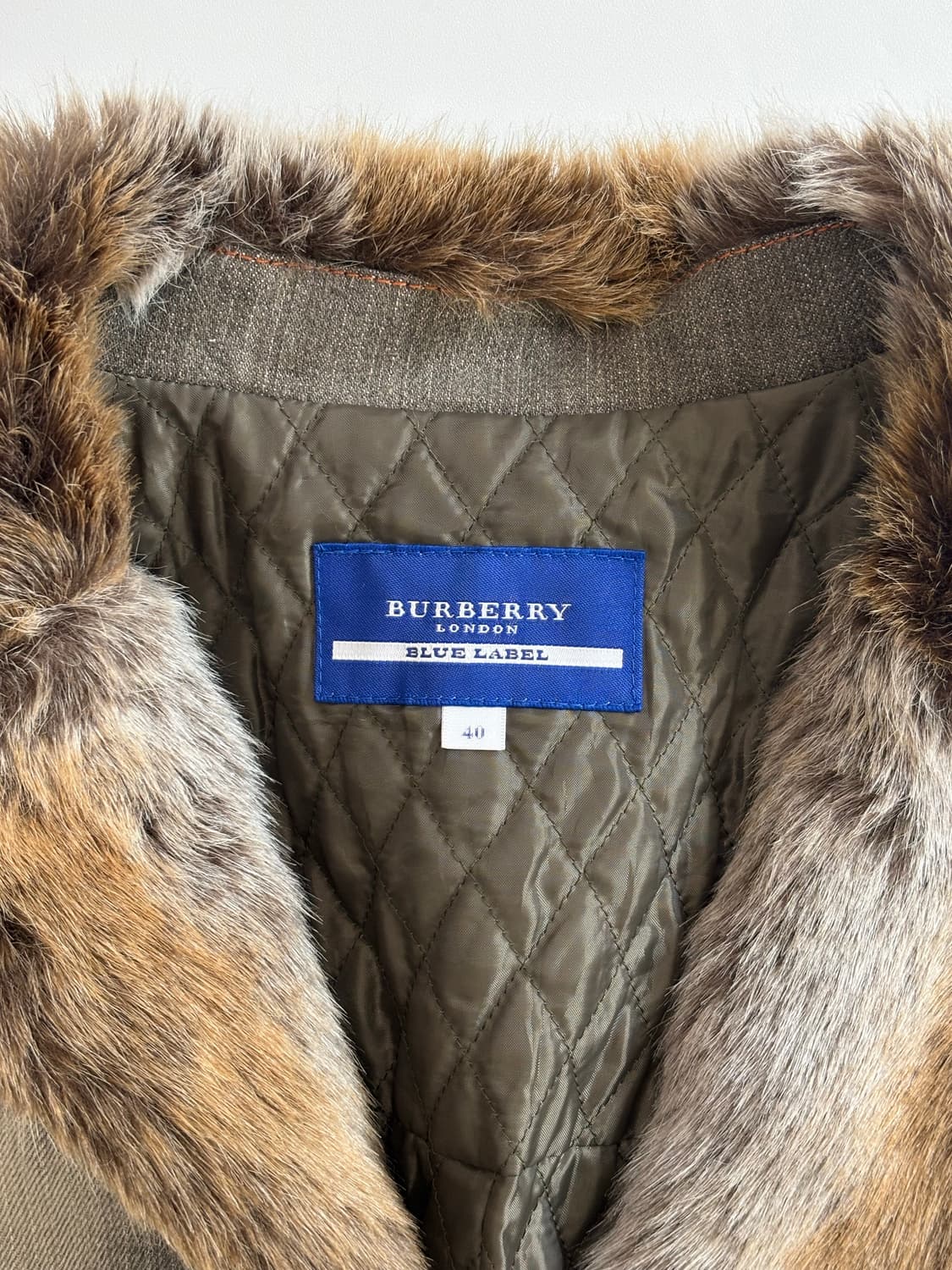 Burberry 버버리 블루라벨 퍼 데님 자켓 상품이미지7