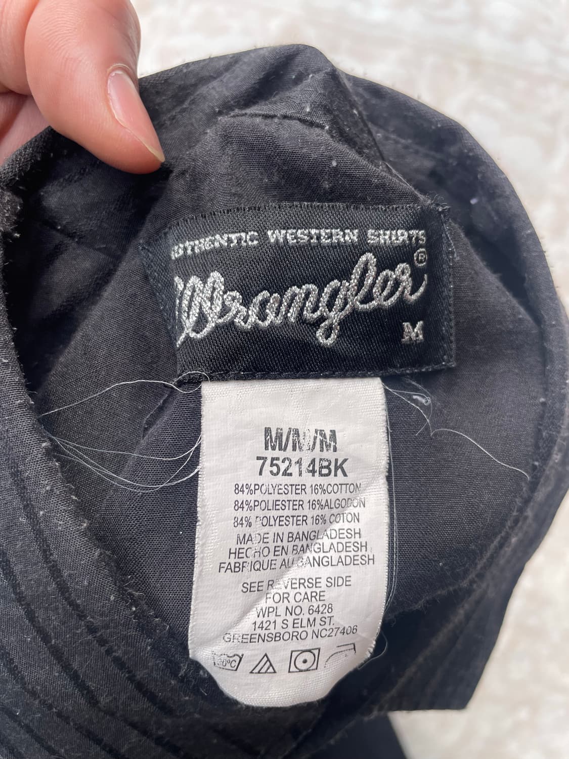 랭글러 실크 스트라이프 웨스턴 셔츠 상품이미지6