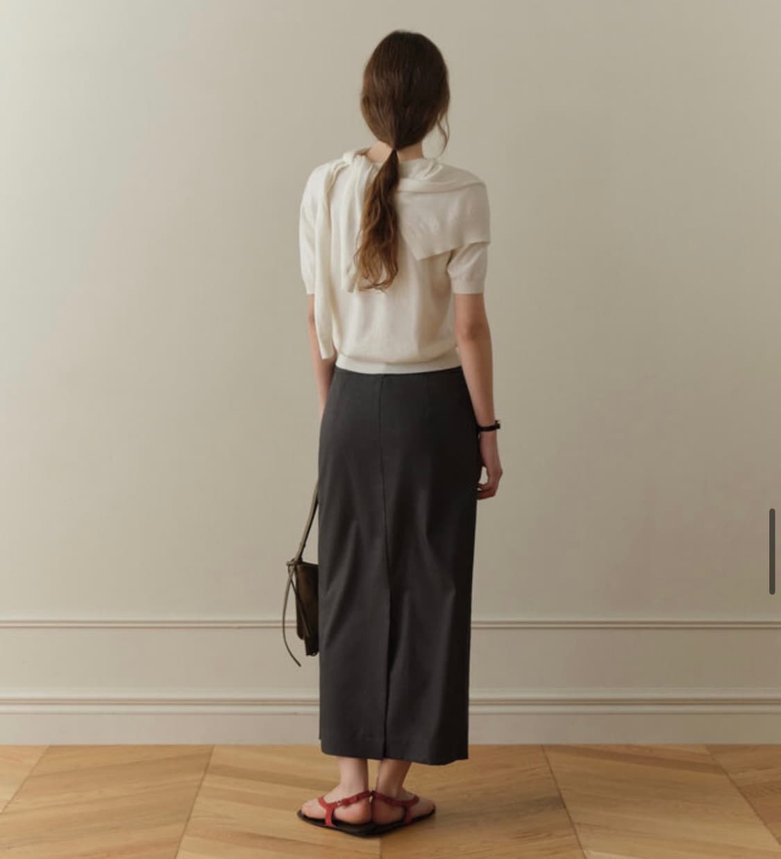 FYEO 포유온 karin maxi skirt 포유어아이즈온리 스커트 상품이미지2