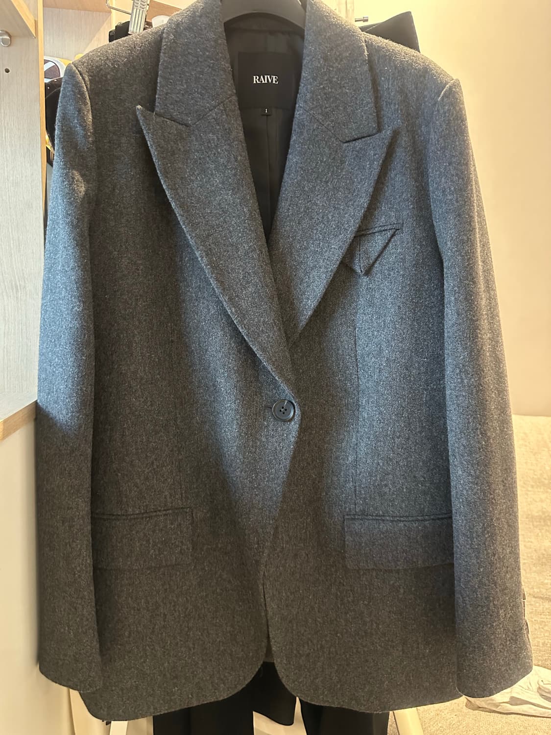 레이브 오버핏 울 블레이저 (자켓) 상품이미지3