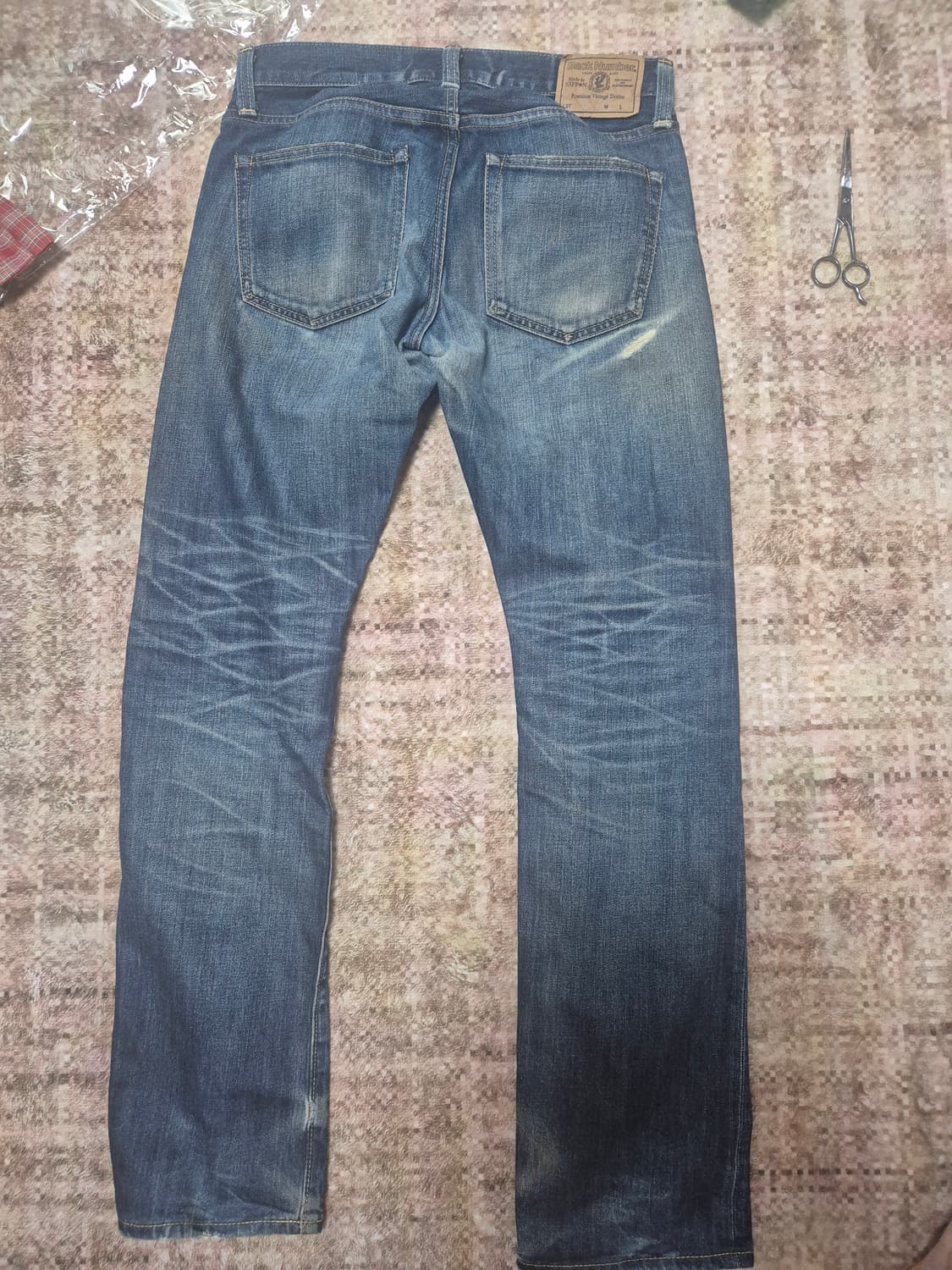 백넘버 워싱 데님팬츠 30 상품이미지2