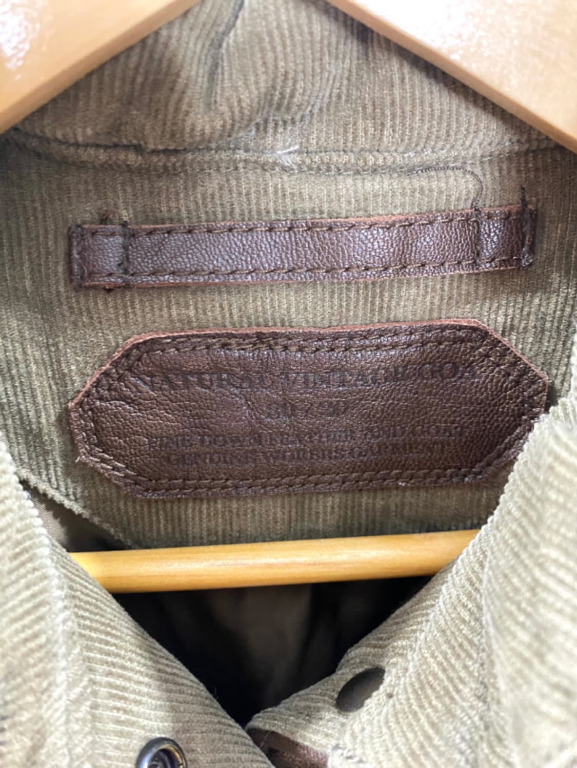 핸드워머 레더  웨스턴 다운 패딩 상품이미지8