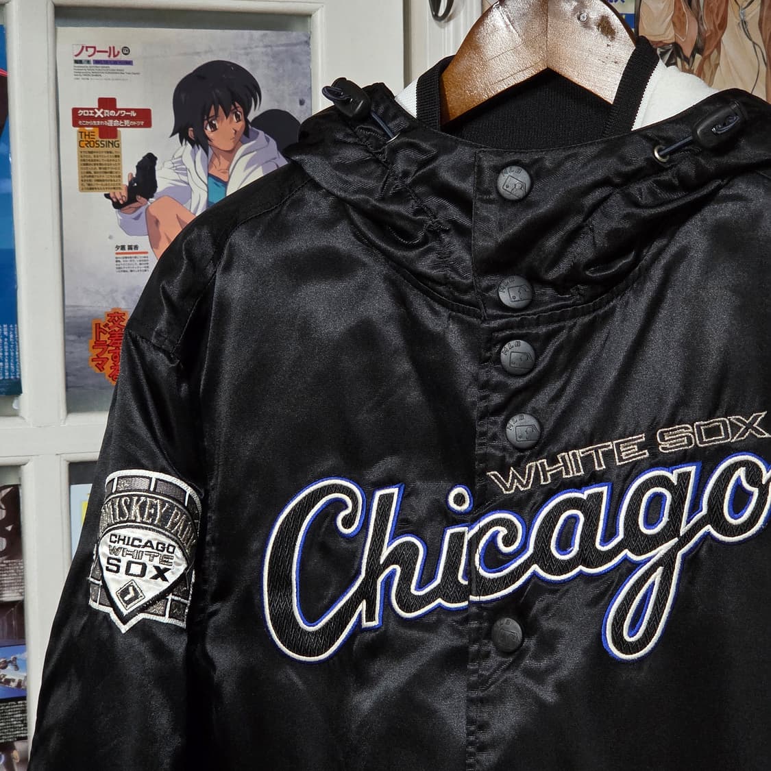 00S 엠엘비 시카고 레이어드 후드 스타디움 바시티 상품이미지3