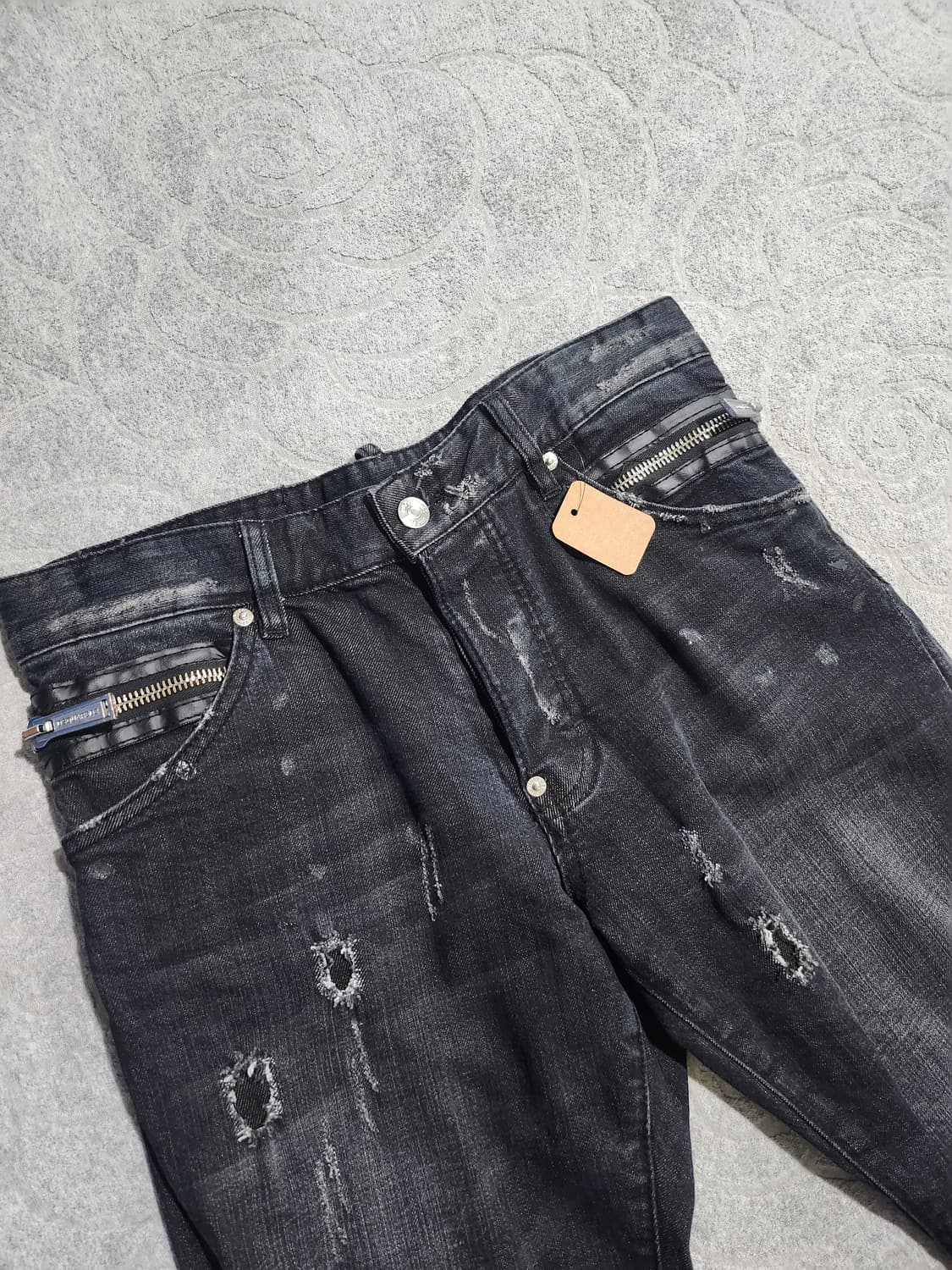 **디스퀘어드2 지퍼 디테일 데님 팬츠(30-31) 상품이미지3