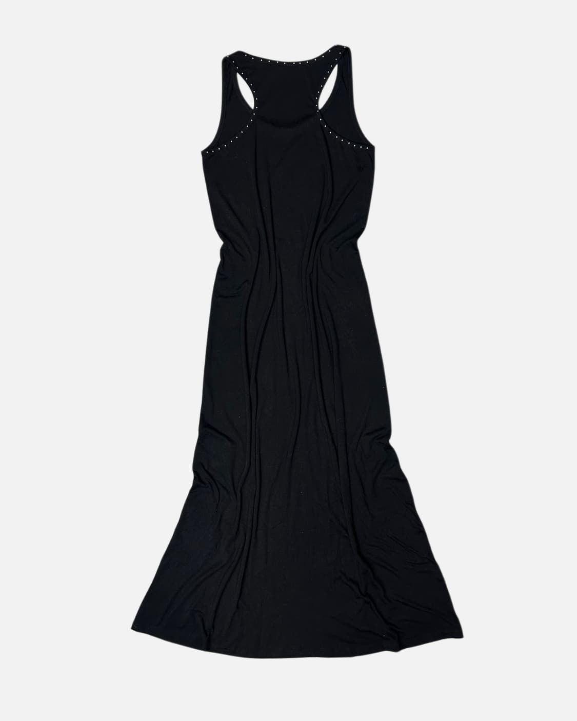 stud cubic sleeveless long dress 상품이미지5