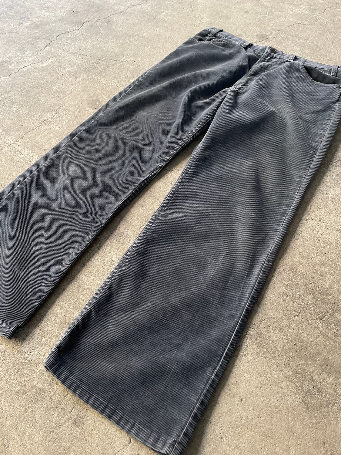 90s Levis 517 Coduroy Faded Dark Grey 상품이미지5