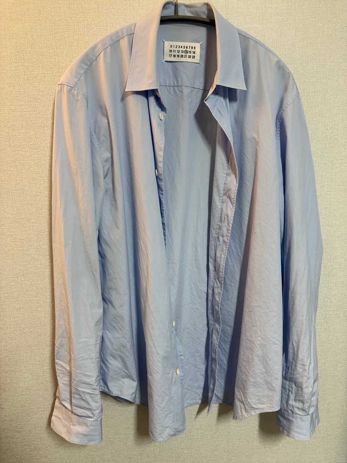 Margiela shirts sky blue 상품이미지1