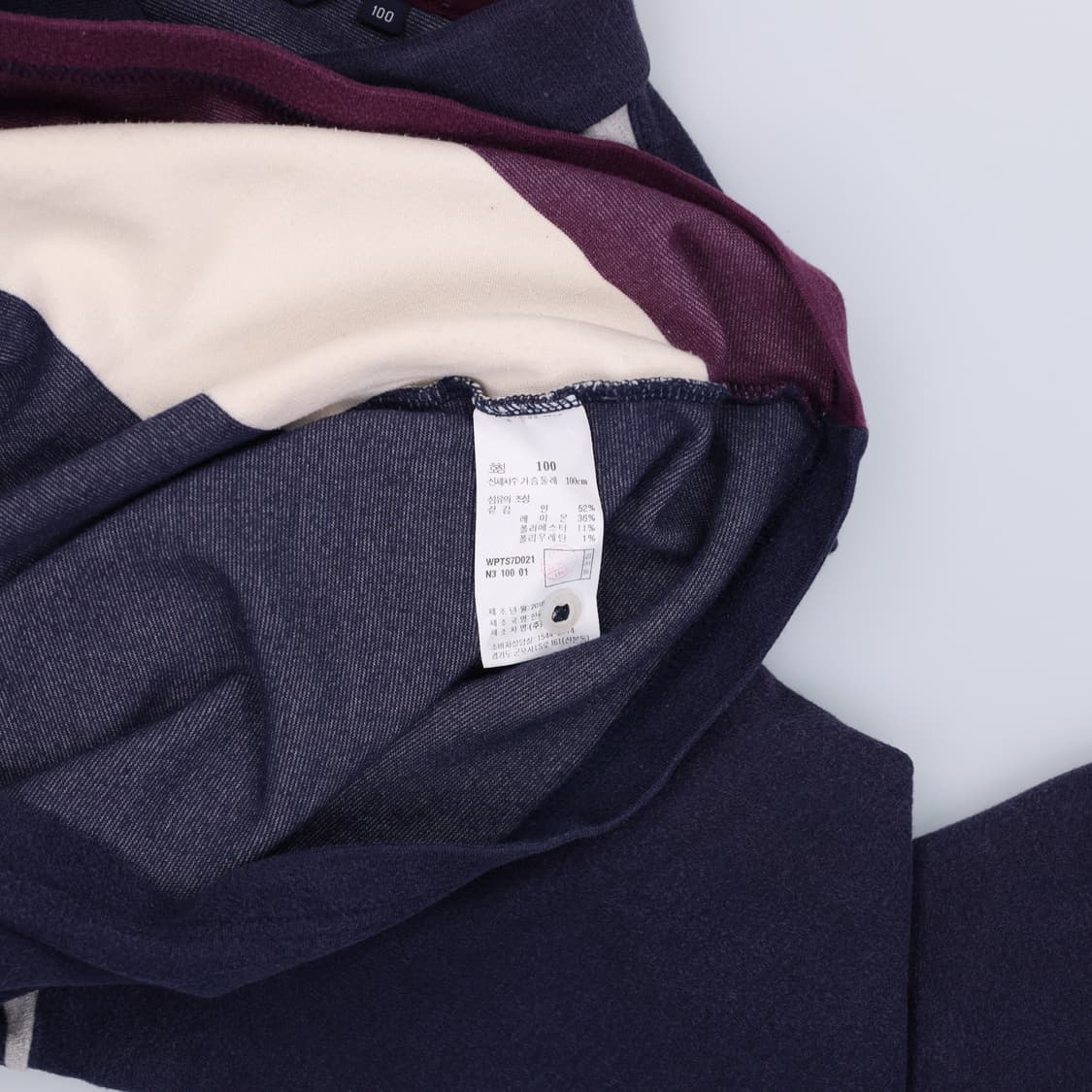 [100] 헤지스 골프 기모 피케 긴팔 카라 티셔츠 3865 상품이미지6