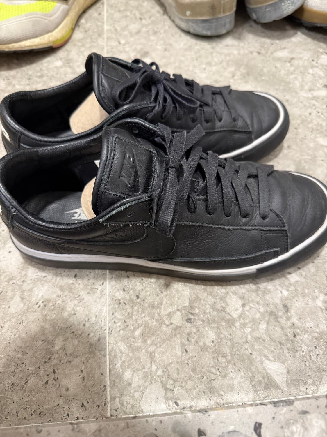 나이키 x 꼼데가르송 블레이저 로우 블랙 상품이미지2