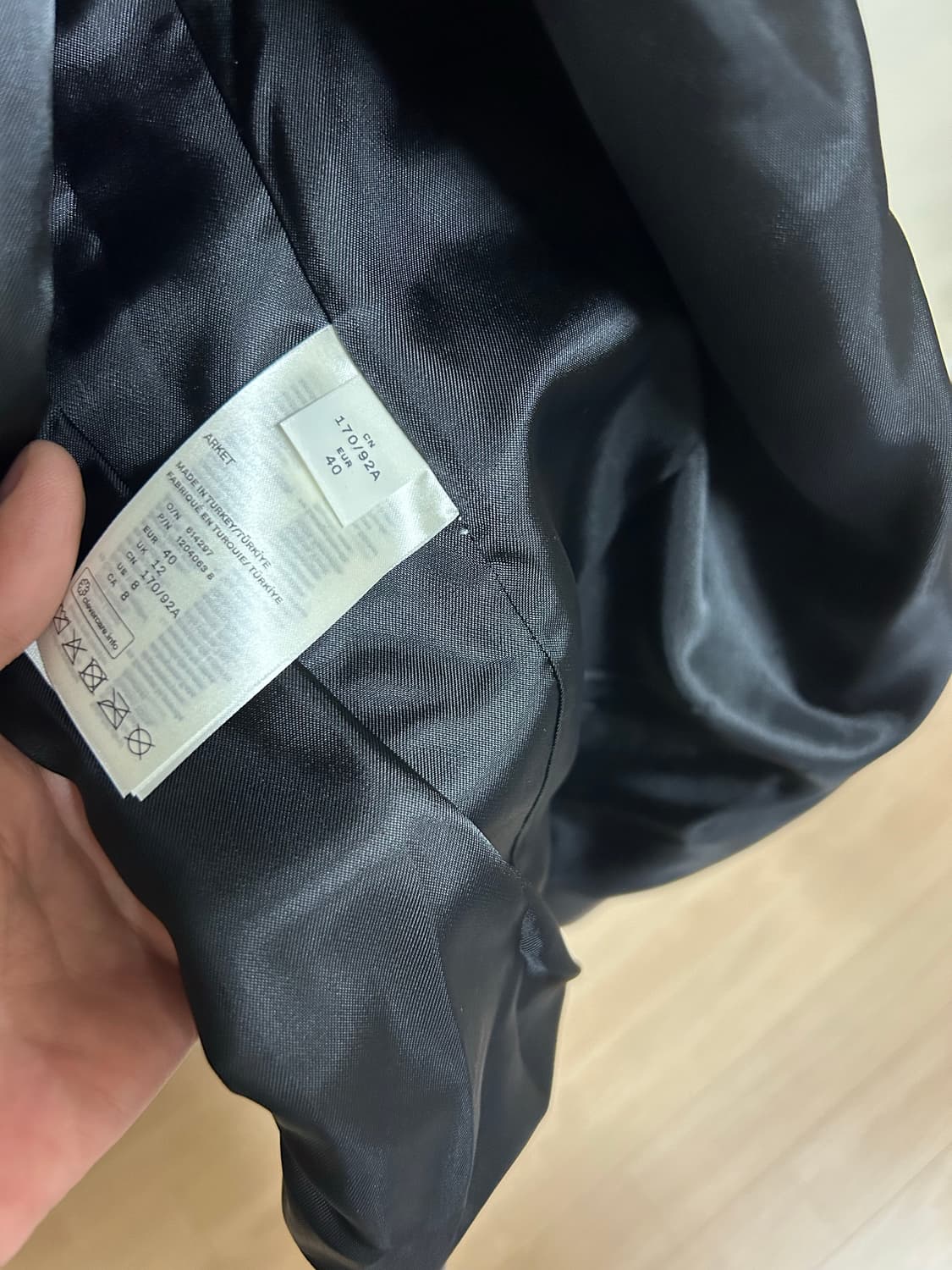 Arket leather coat size40 상품이미지3