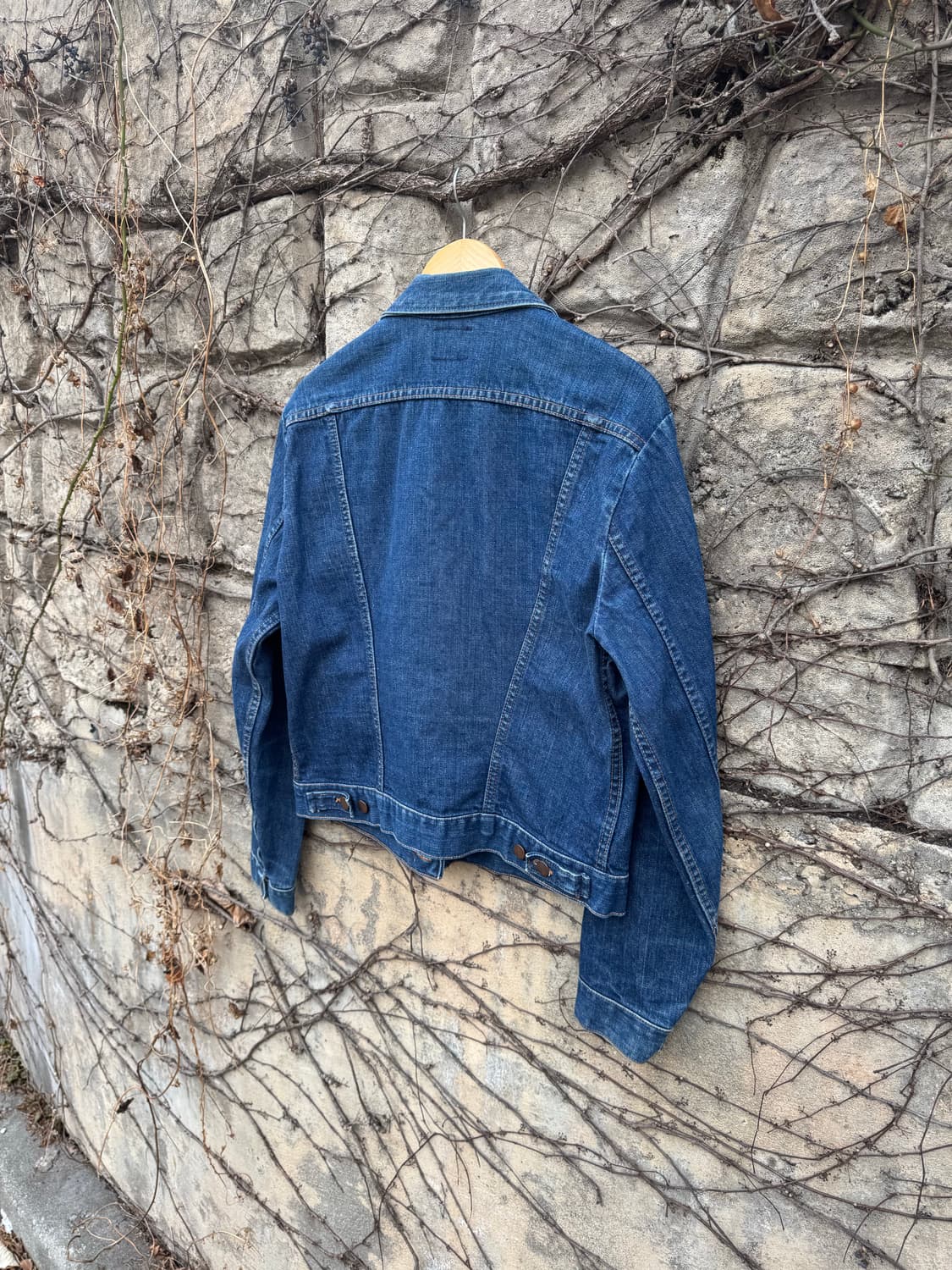 70s 랭글러 빈티지 126mj 124mj 데님 트러커 자켓 44 상품이미지4