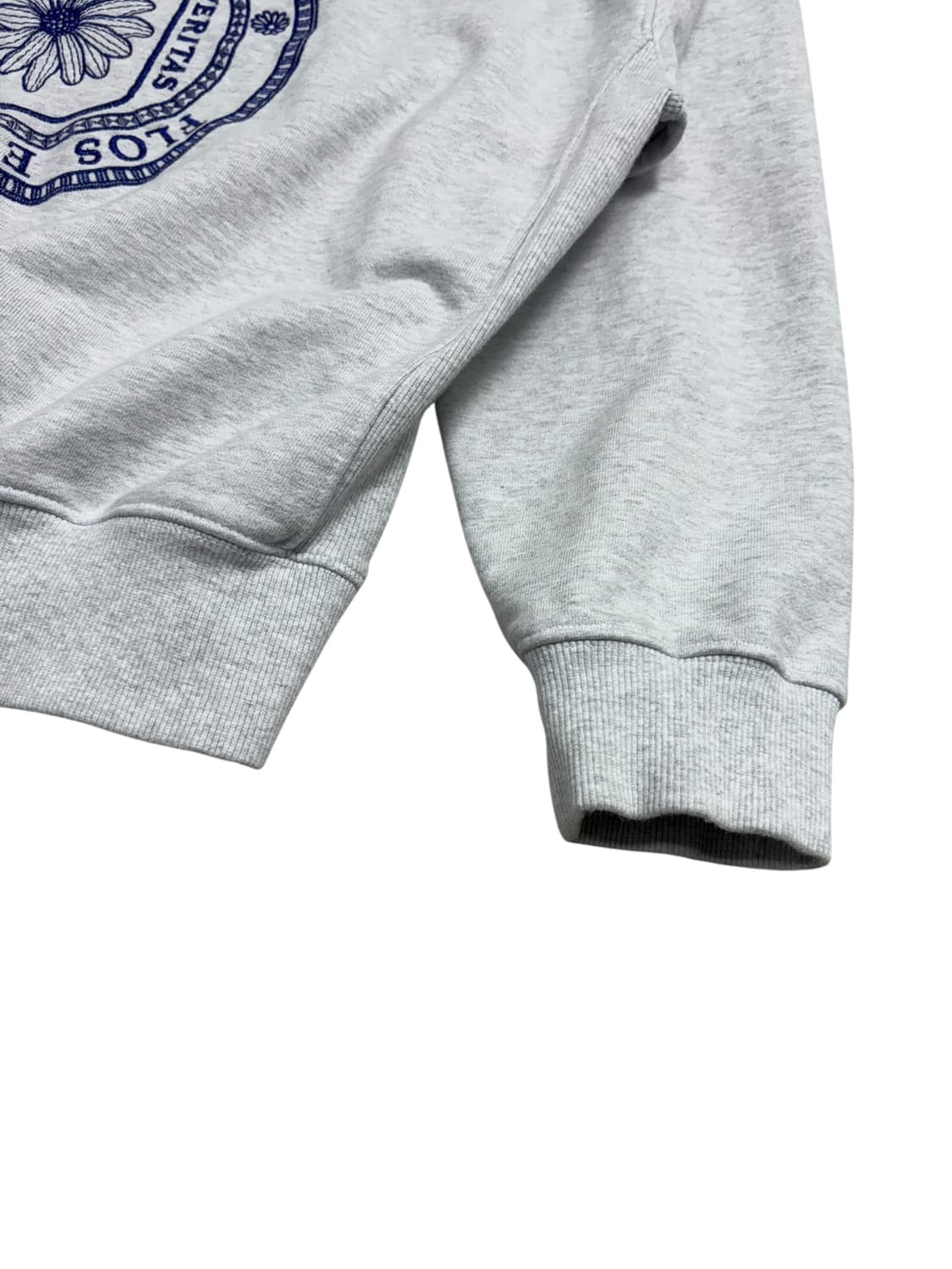 마르디 메크르디 플라워 맨투맨 화이트 상품이미지4