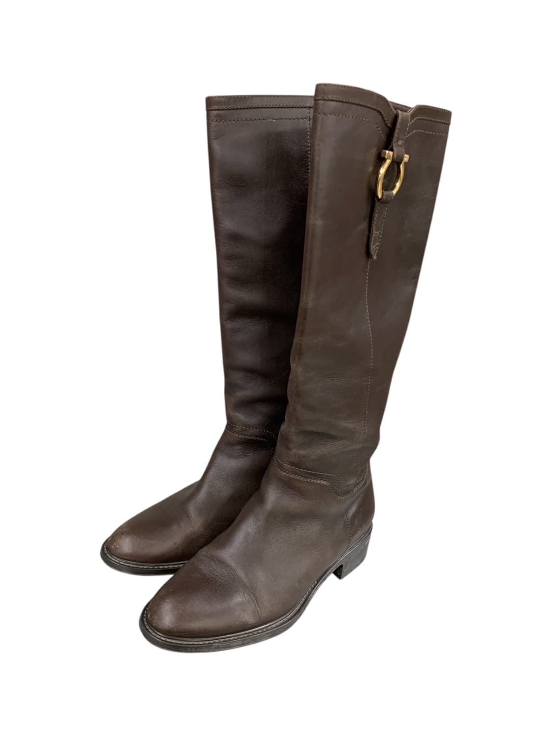 페레가모 롱 가죽 부츠 6(250) 상품이미지2