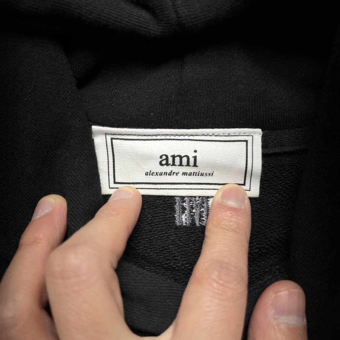 아미 빅하트 후드티 검정 중고 구제 빈티지 상품이미지3