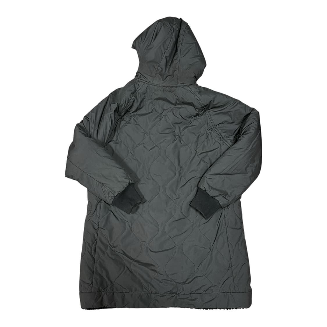 ✨ (바배) 아디다스 리버시블 빅로고 뽀글이 롱 플리스 후드 집업 상품이미지4