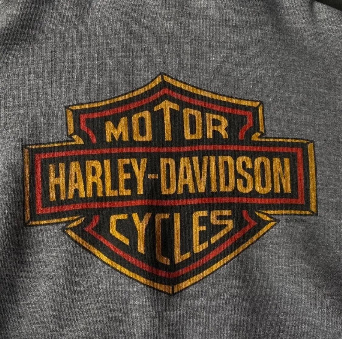 70s russell 러셀×할리데이비슨 후드티 상품이미지2