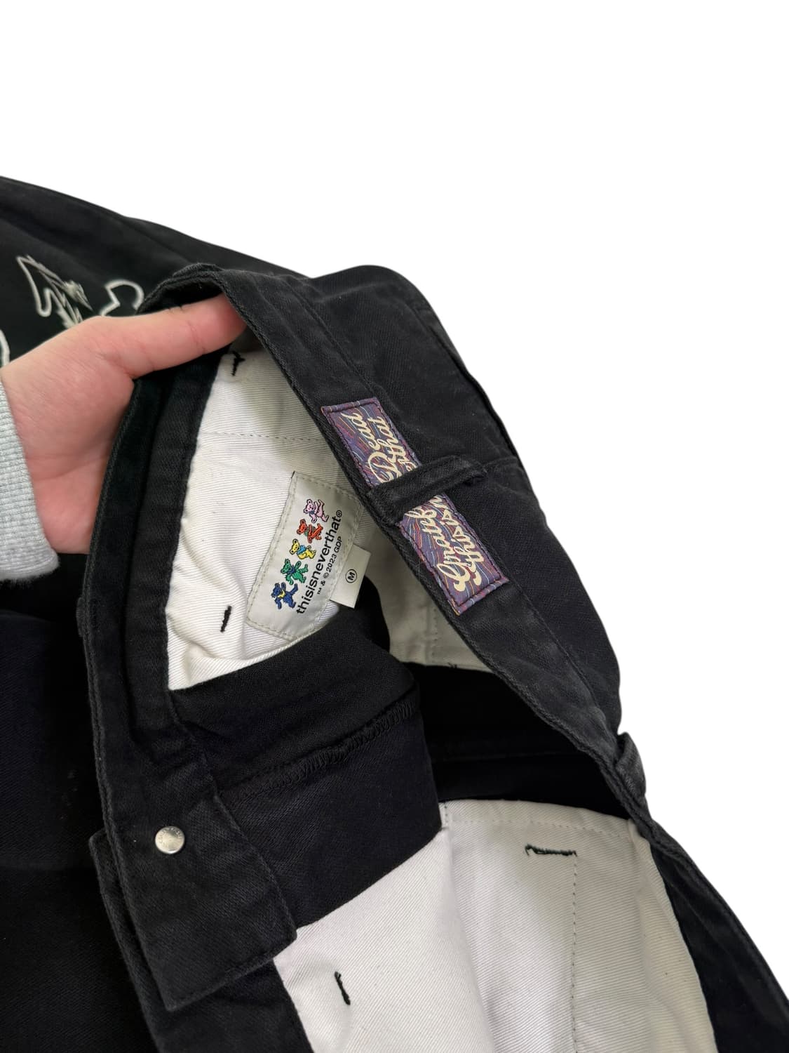 디네댓x그레이트풀데드 아이코노 그래피 워크팬츠 상품이미지7