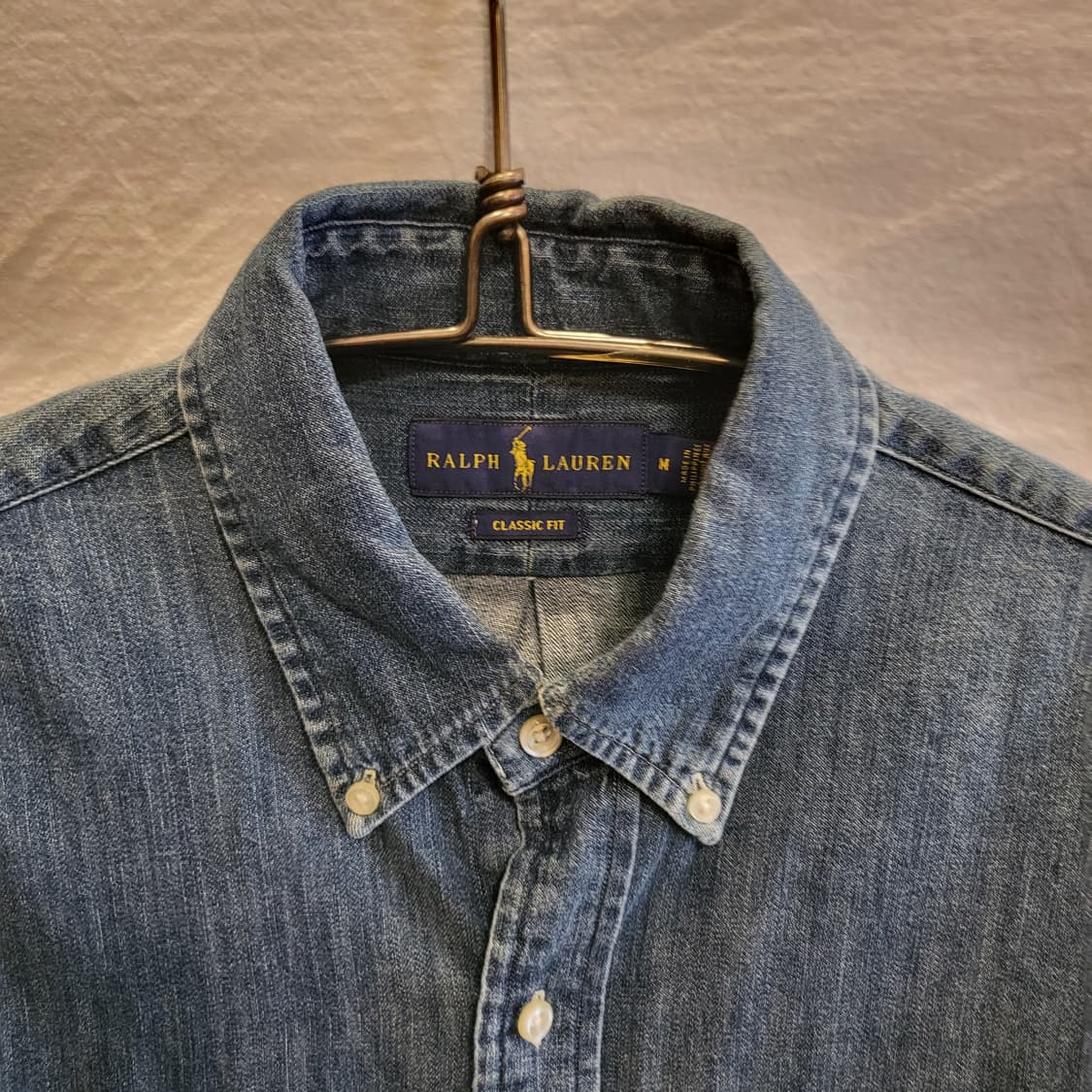 폴로 랄프로렌 데님 셔츠 청남방 상품이미지2