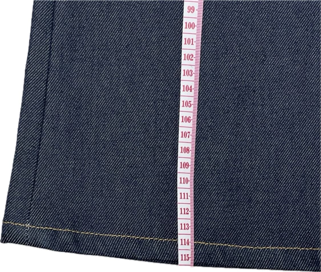 [S] STU 24FW 플레어 데님 팬츠 인디고 룩북 모델용 샘플추정 상품이미지6