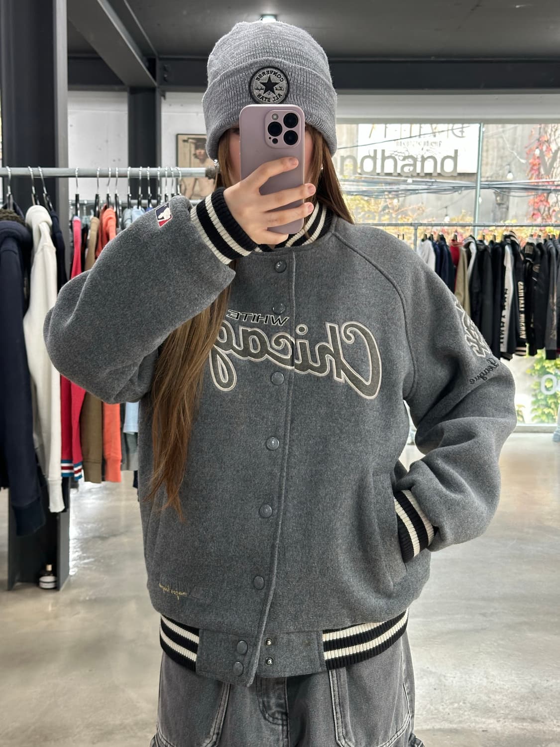 MLB 시카고 화이트삭스 울 바시티 자켓 상품이미지1