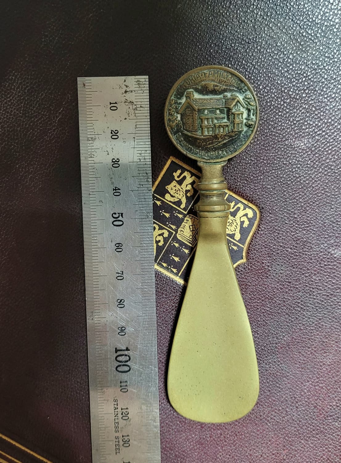 영국 빅토리아 호텔 브라스 여행용 또는 휴대용  구두 주걱(12.5cm) 상품이미지5