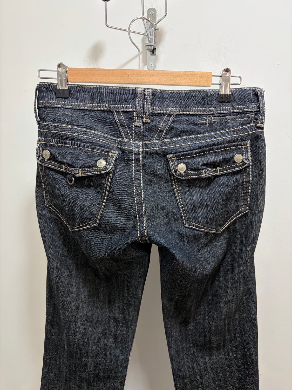 00s 마리떼 프랑소와 저버 부츠컷 데님 팬츠 상품이미지8