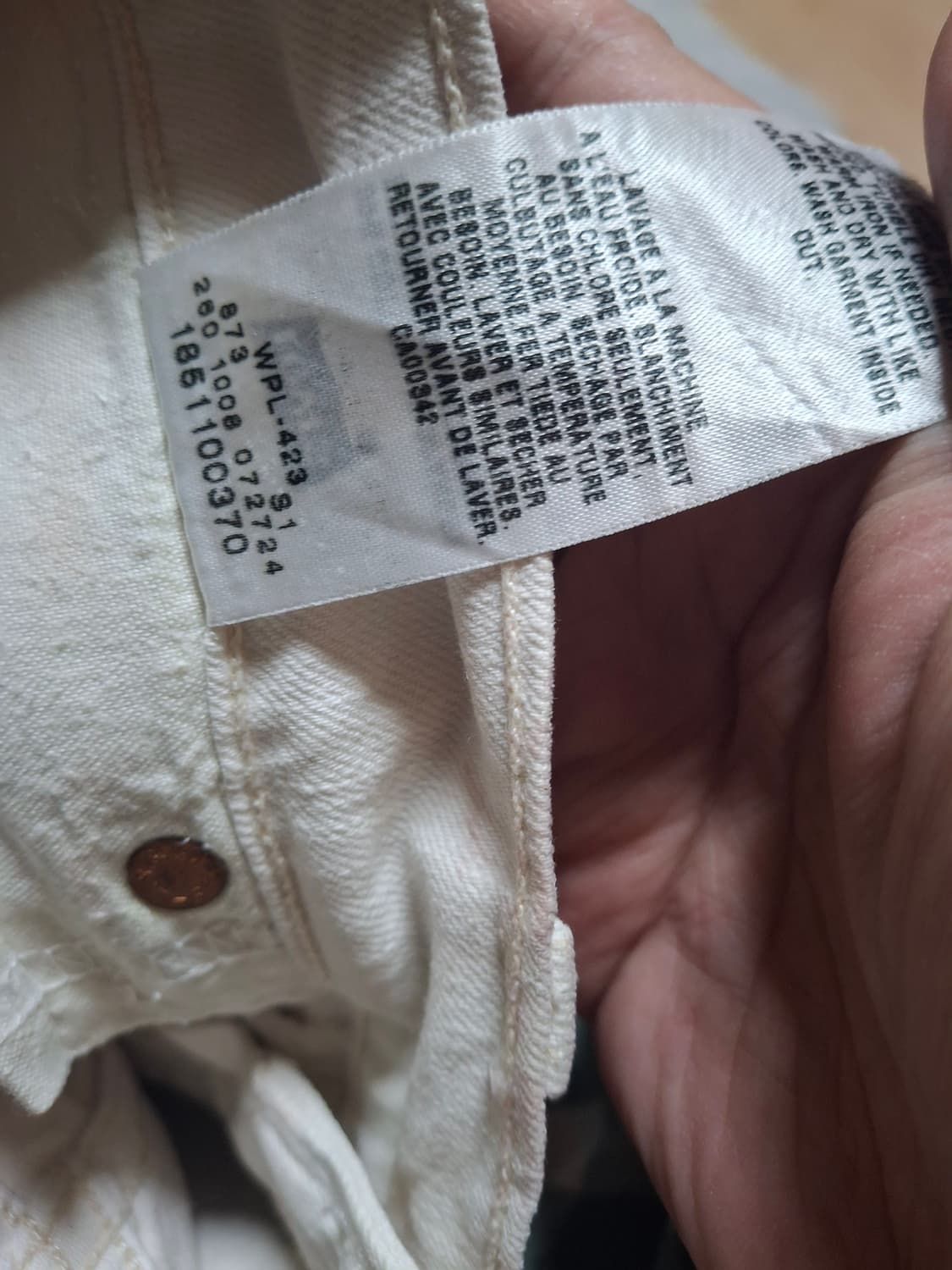 리바이스 511 스머프 커스텀 스키니 진 상품이미지8