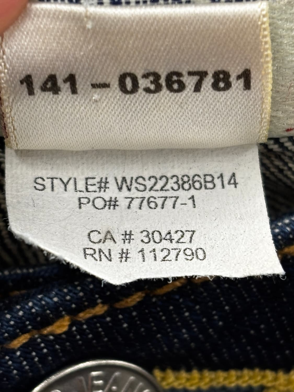 트루릴리전 조이 부츠컷 데님팬츠 26 상품이미지6