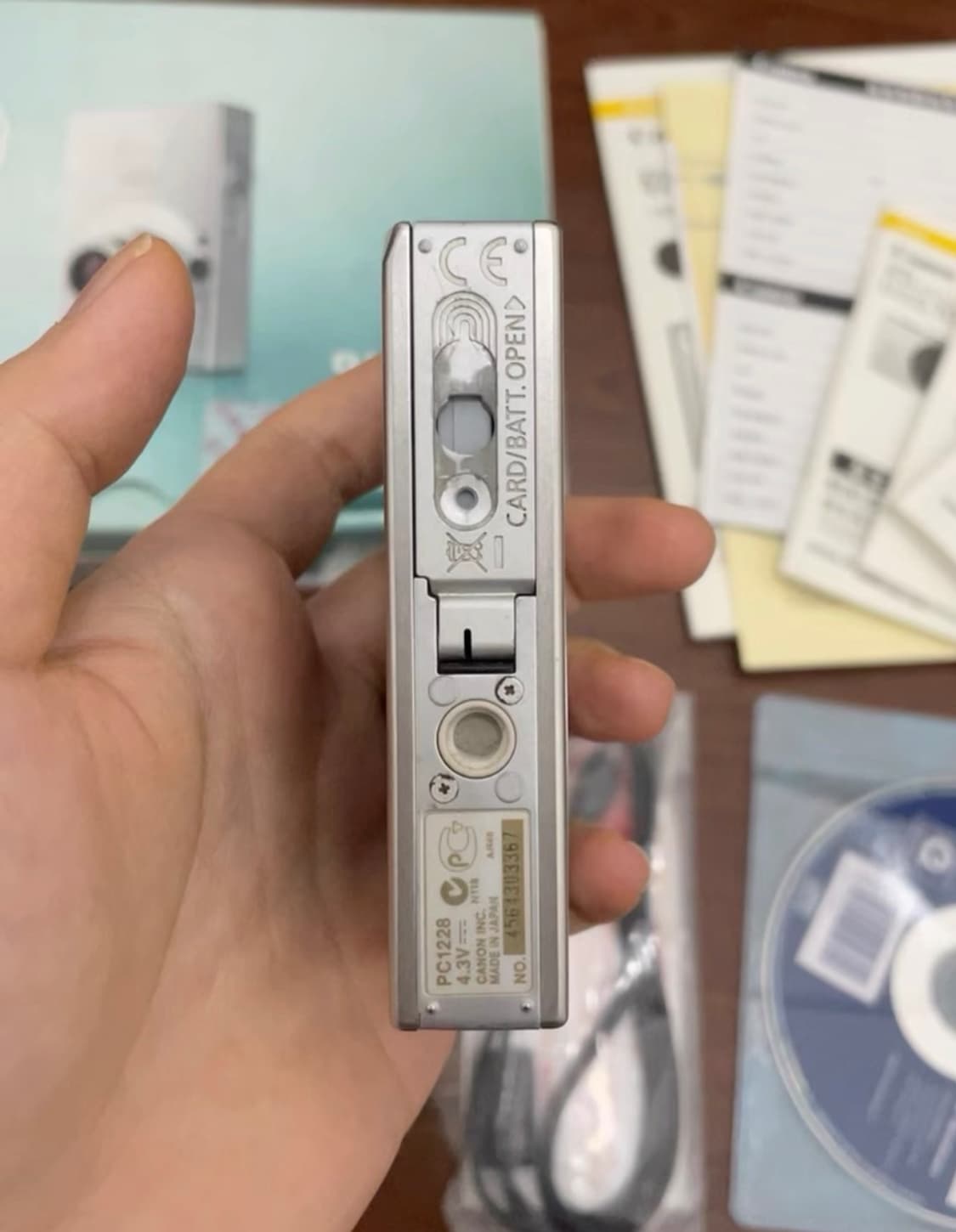 캐논 익서스 70 CANON IXUS 70 빈티지 디지털카메라 디카 상품이미지10