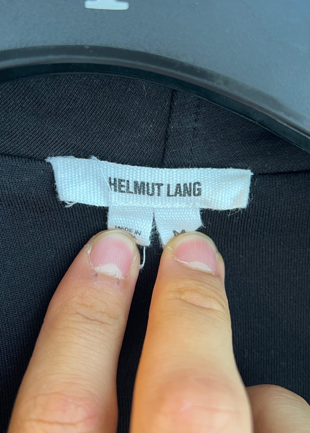 헬무트 랭 비대칭 드레이프 후드 집업 Helmut Lang 상품이미지6