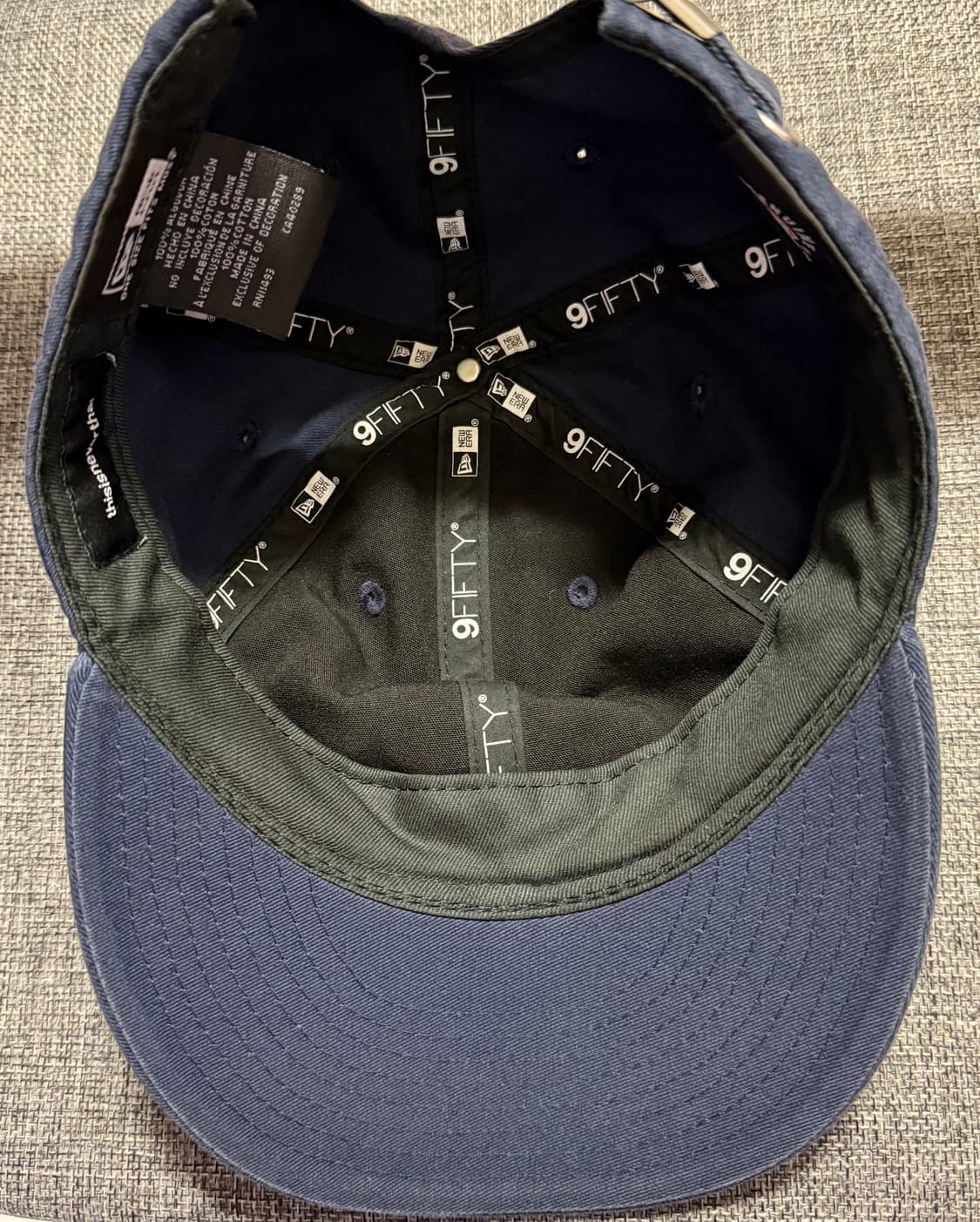 디스이즈네버댓x뉴에라 9FIFTY RC950 네이비 상품이미지3