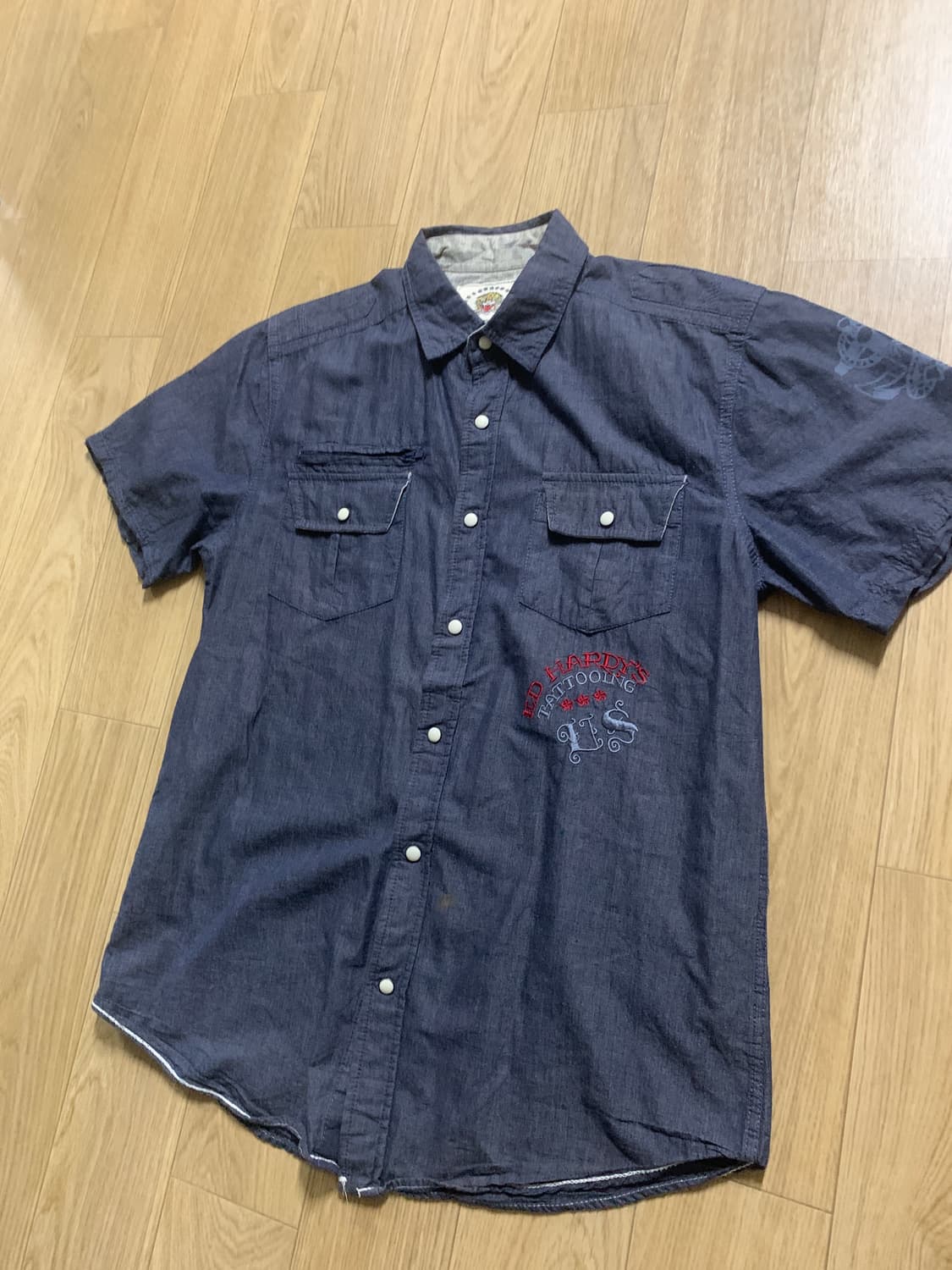 S-95)Ed hardy 에드하디 반팔셔츠 상품이미지5