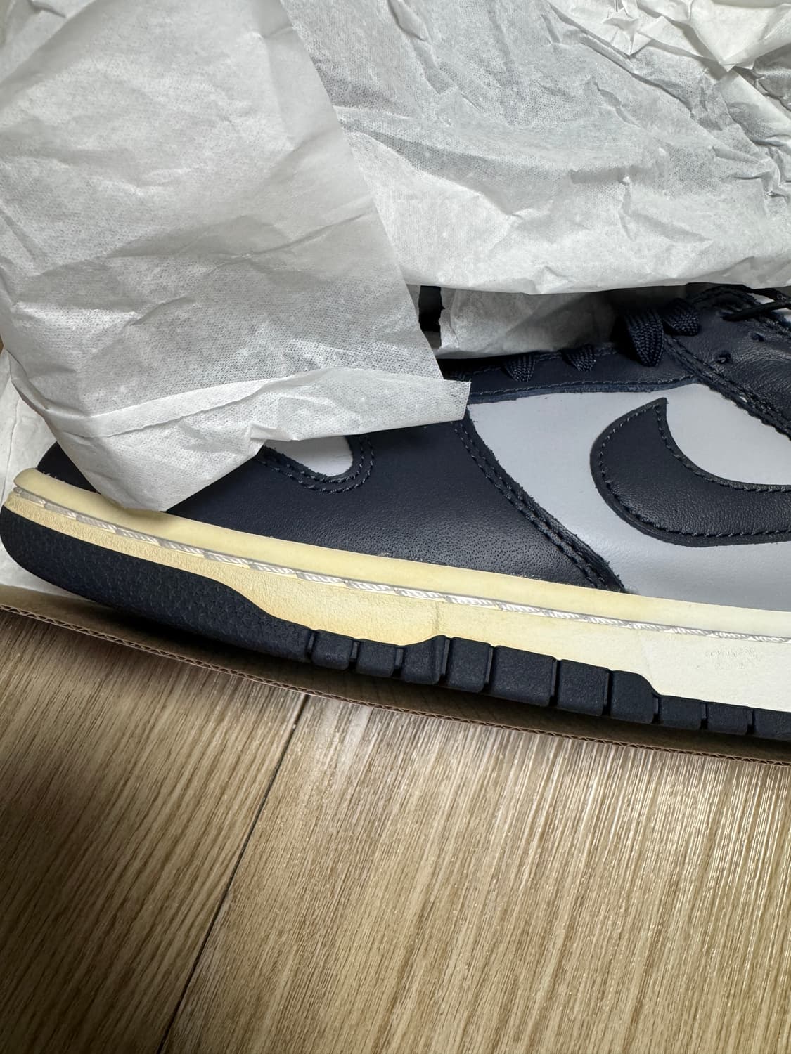 나이키 덩크 로우 레트로 챔피언쉽 그레이 265 상품이미지3