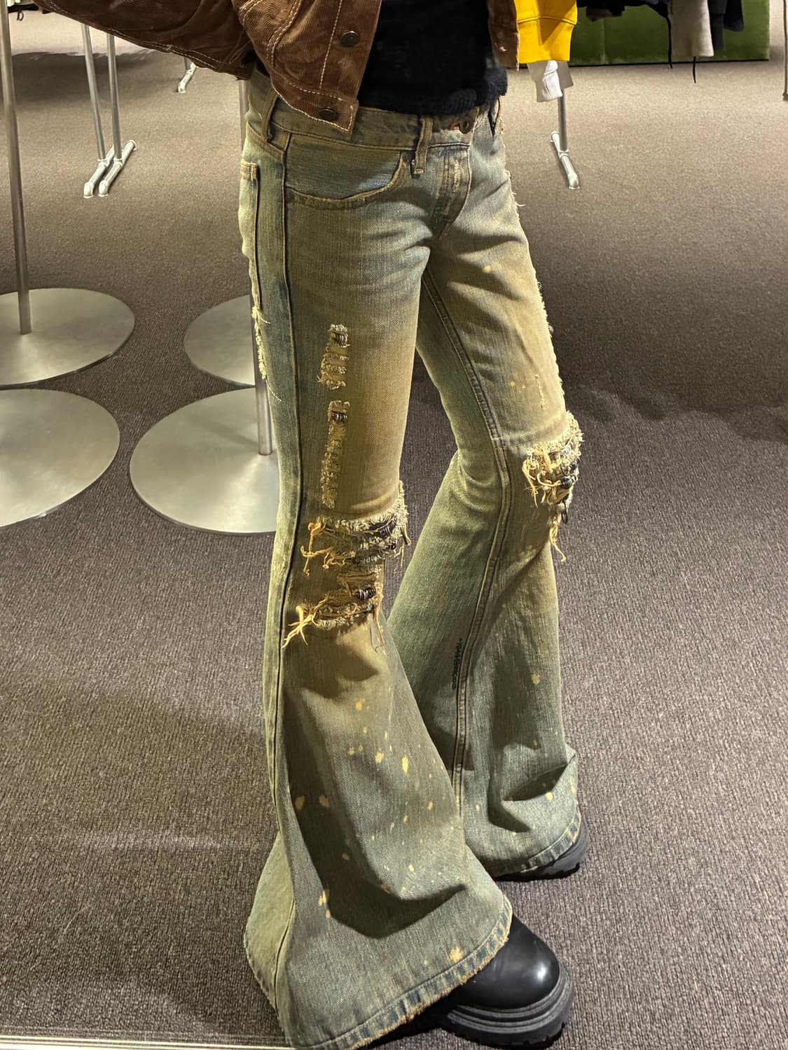 26)If six was nine vintage MUD MAX 데님팬츠 상품이미지1