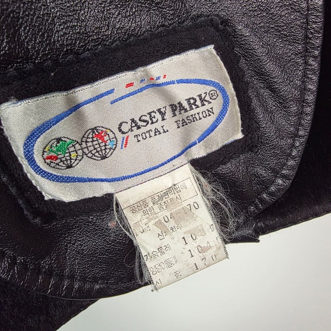 빈티지 케이시박 리얼 양가죽 양털 무스탕 블랙 상품이미지6