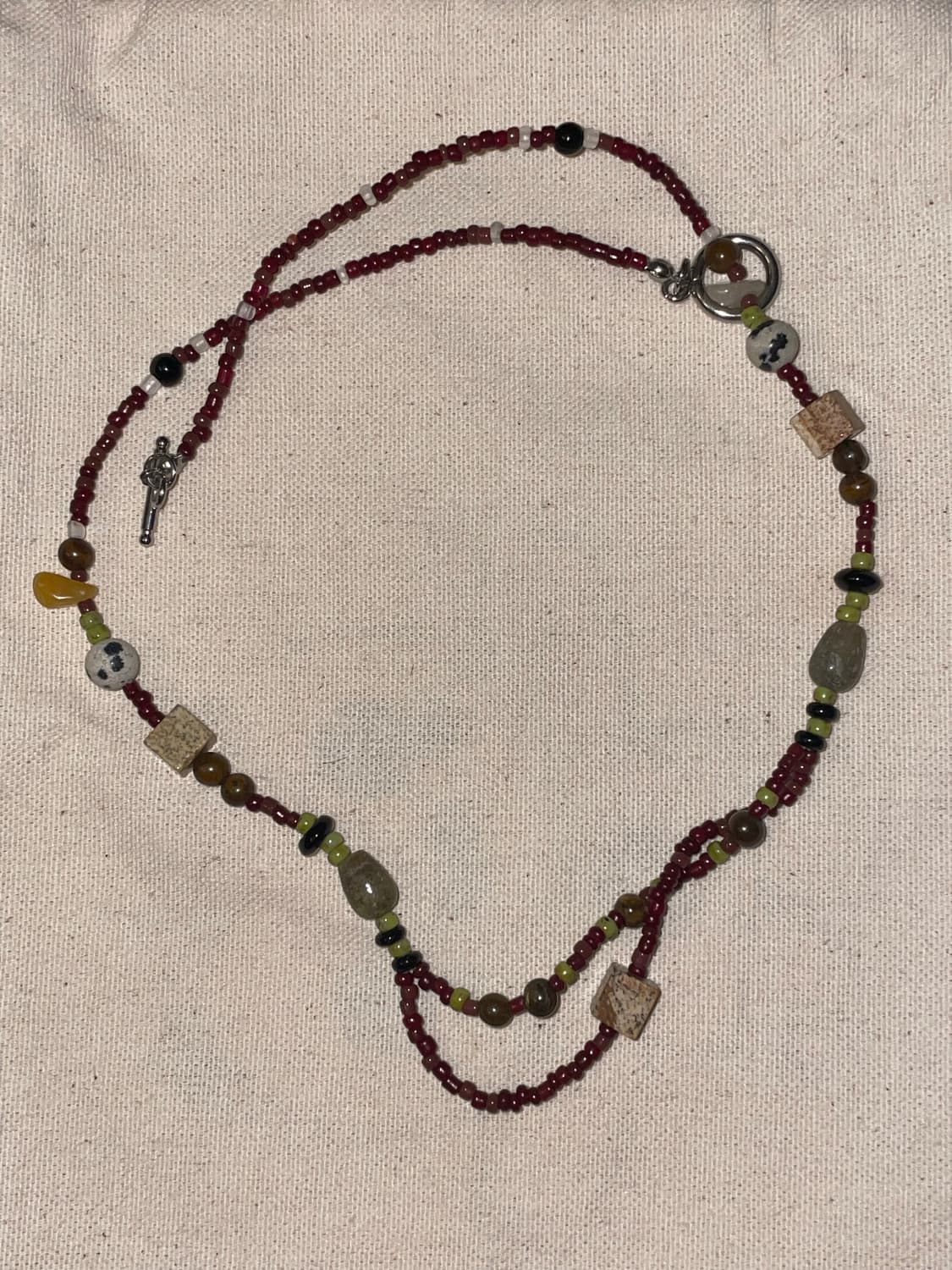 비즈 목걸이 | 보헤미안 아메카지 y2k 빈티지 상품이미지2