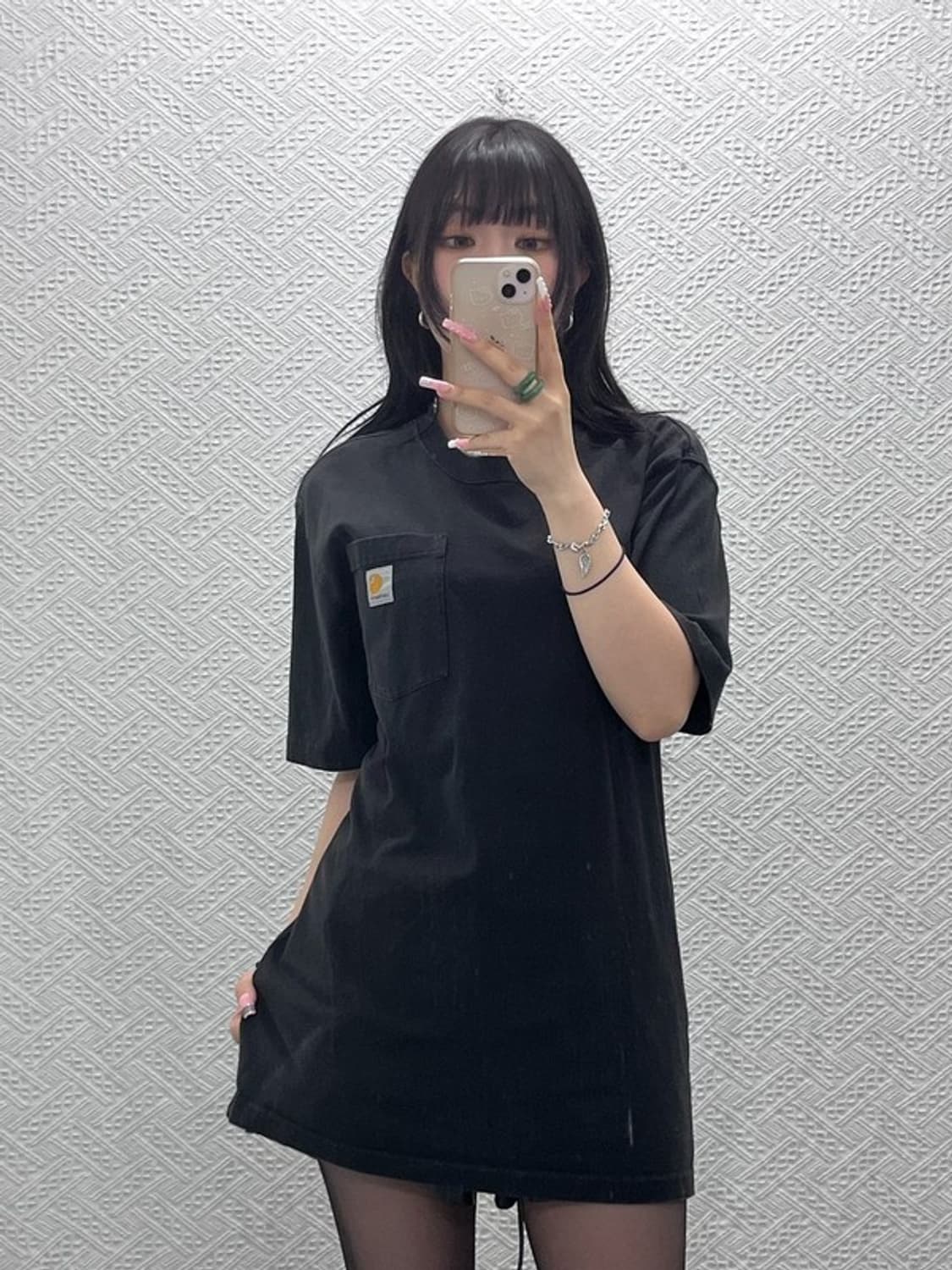 칼하트 캐주얼 빈티지 오버핏 포켓 워크 반팔티 S C12454 상품이미지2