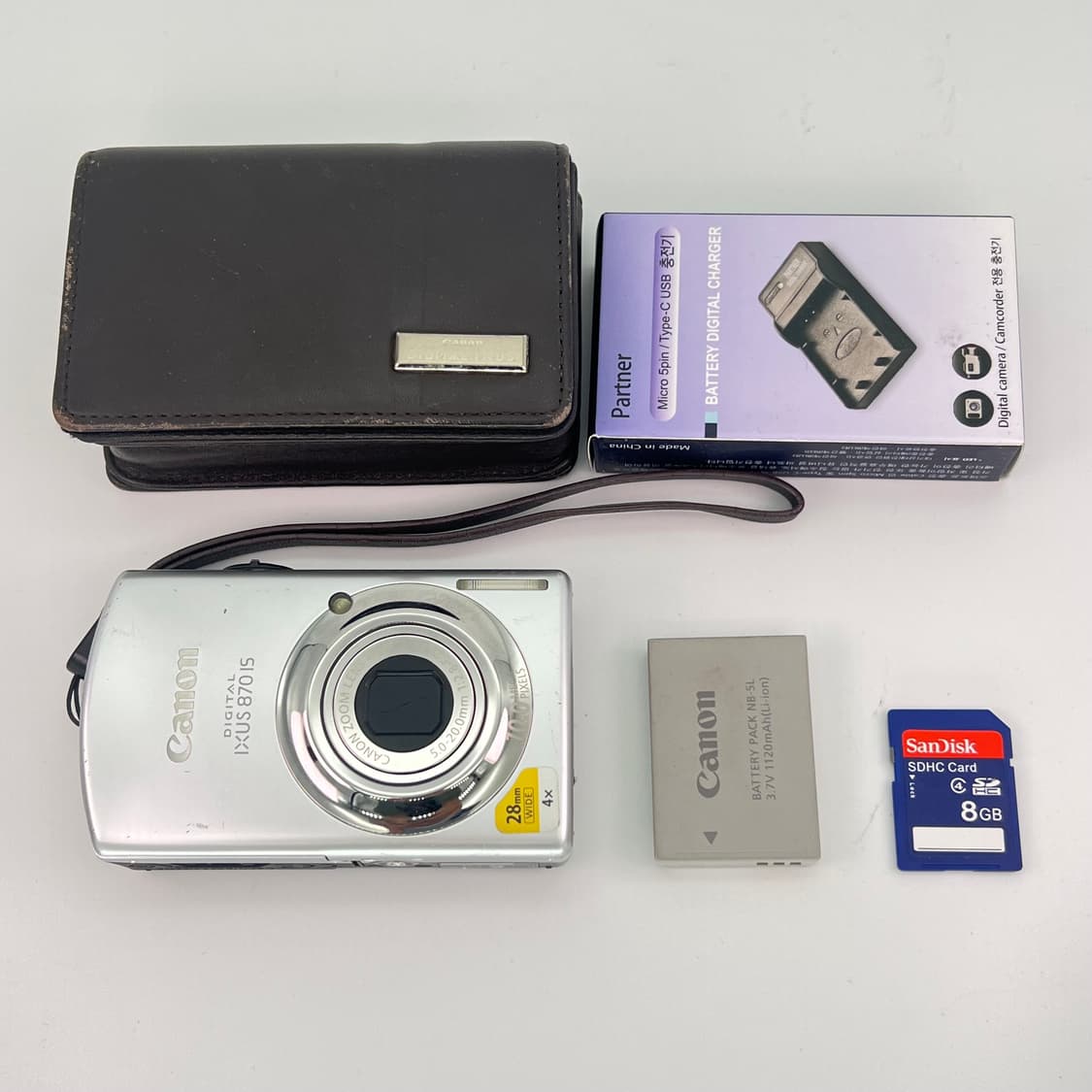 캐논 익서스 Canon IXUS 870 IS 실버 상품이미지10