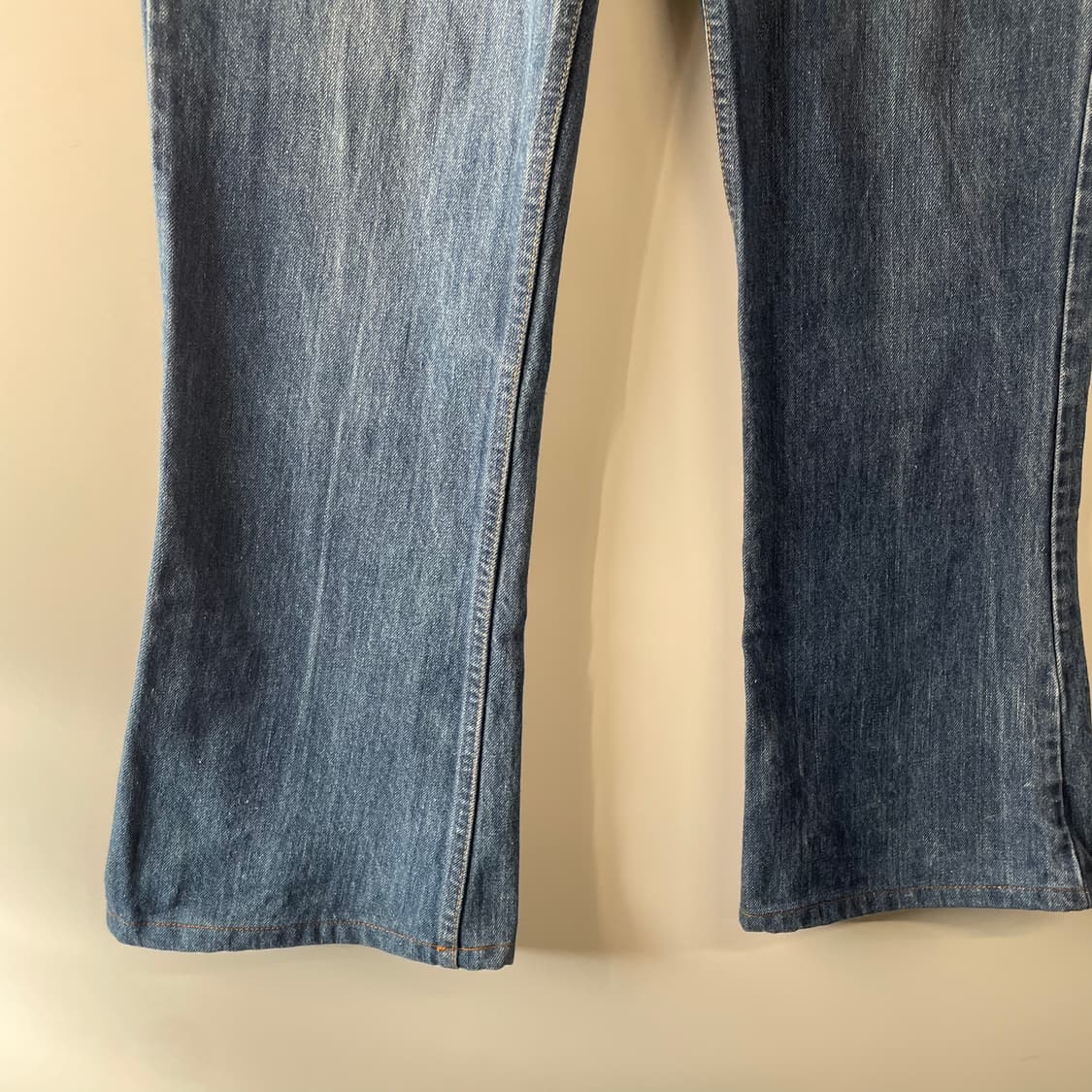 80s 리바이스 646 벨바텀 오렌지탭 데님팬츠 상품이미지4