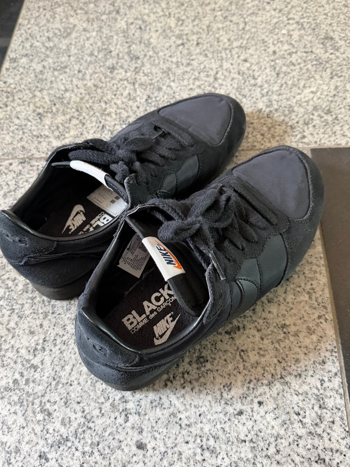 나이키 x 꼼데가르송 블랙 이글 트리플 블랙 상품이미지4