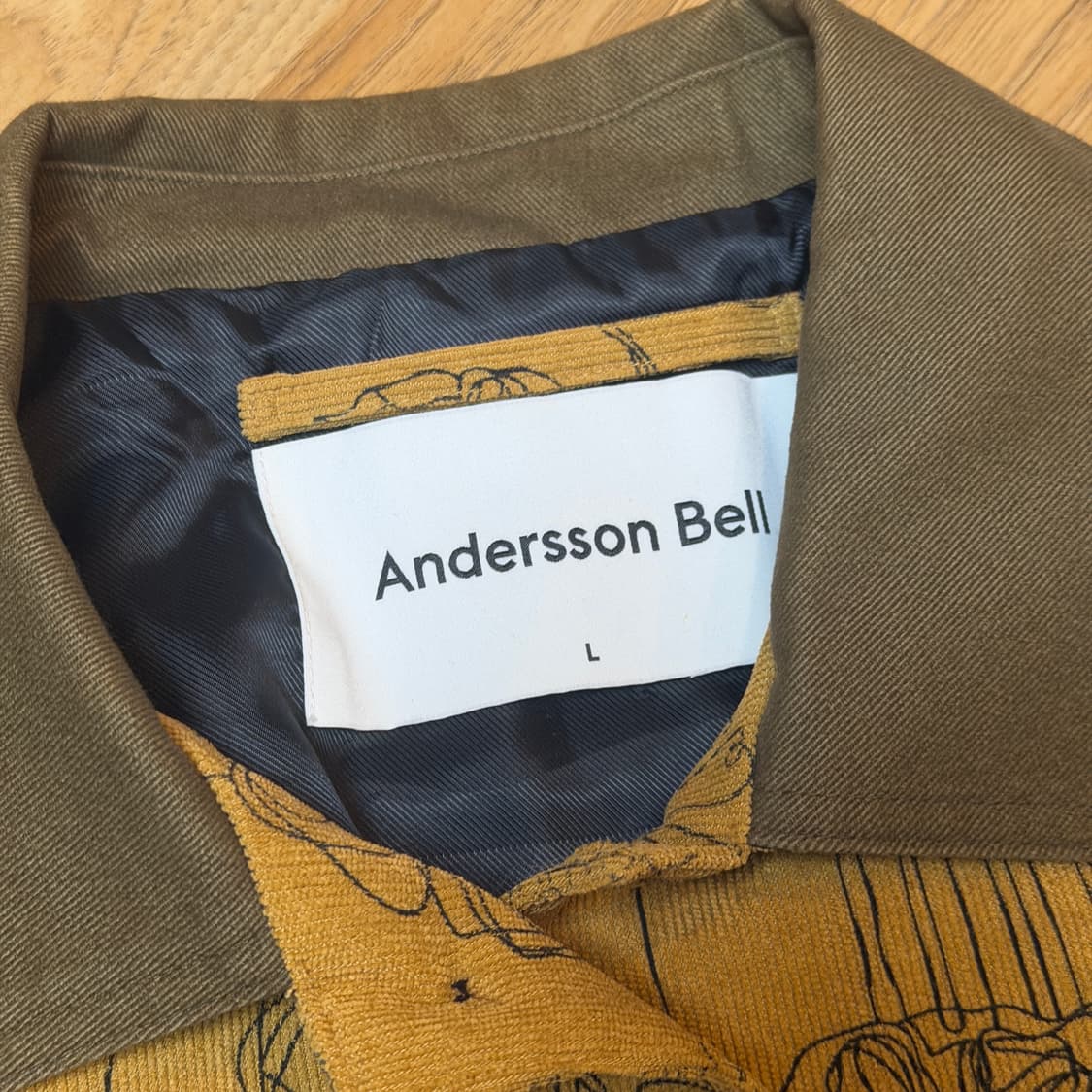 앤더슨밸 플라워 워크자켓L 상품이미지2