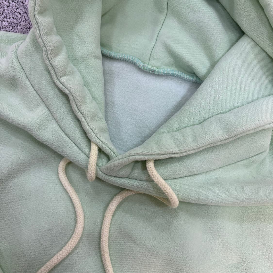 실측 나이키 민트 후드티 0303J 상품이미지2