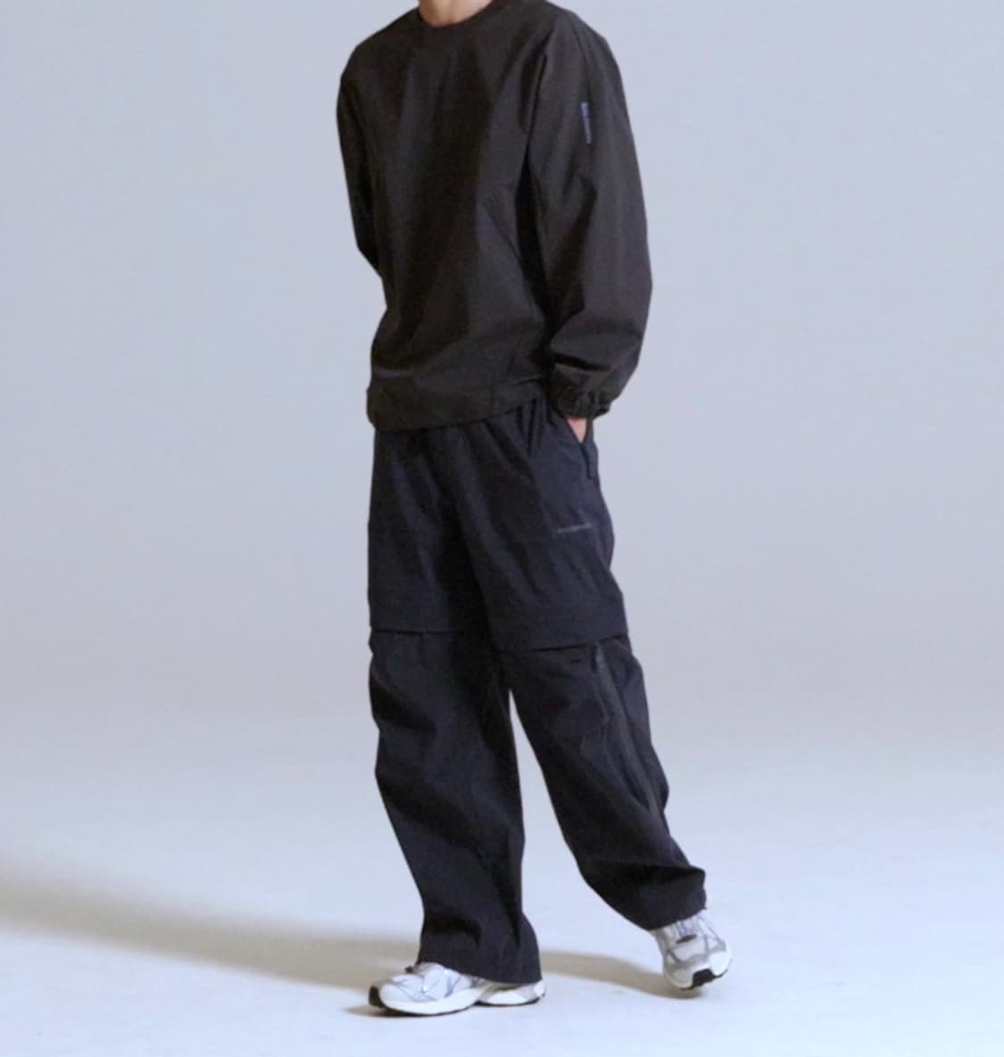 살로몬 슬레이트 컨버터블 사이드 지퍼 나일론 팬츠 블랙 s 상품이미지1