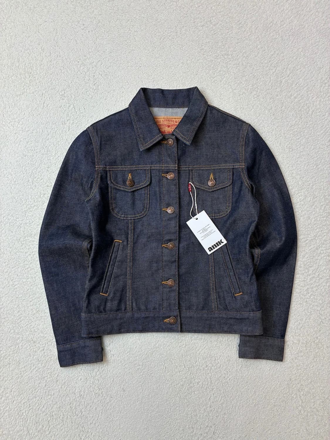 리바이스 00's 생지 데님 트러커 자켓 PN6111 상품이미지1