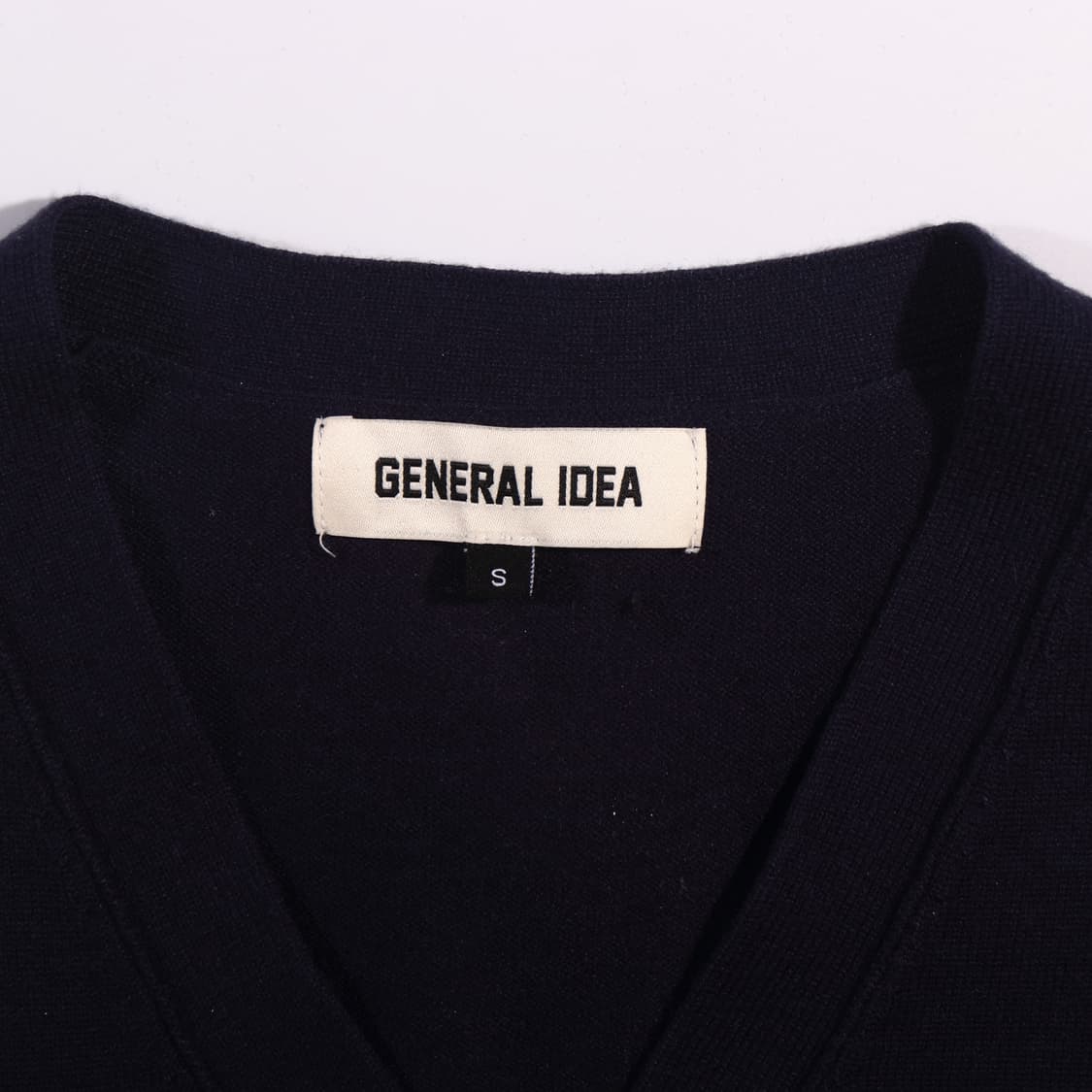 general IDEA 참 로고 가디건 B502 상품이미지3