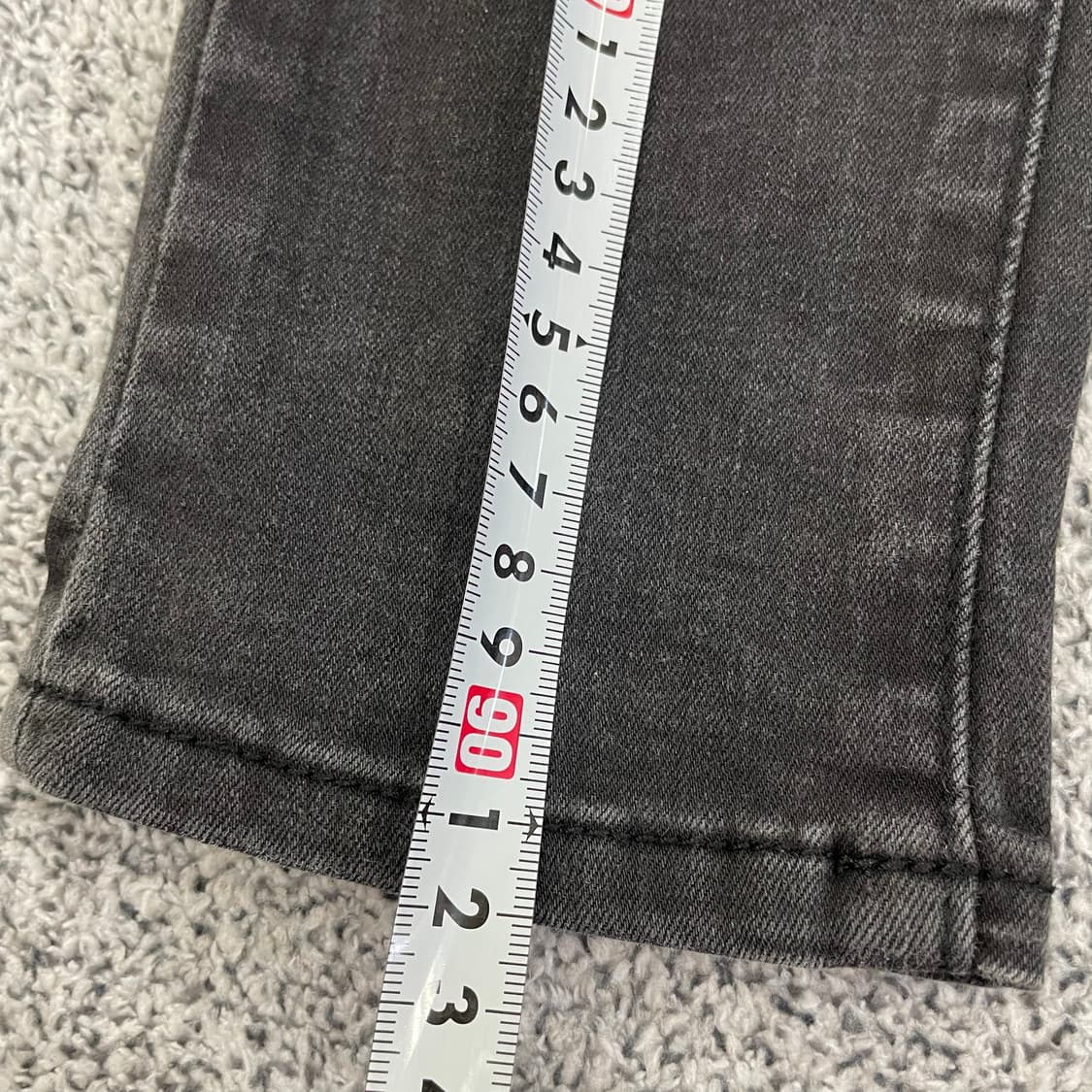 [28] 게스 일자핏 블랙진 데님팬츠 1209EB2 상품이미지9